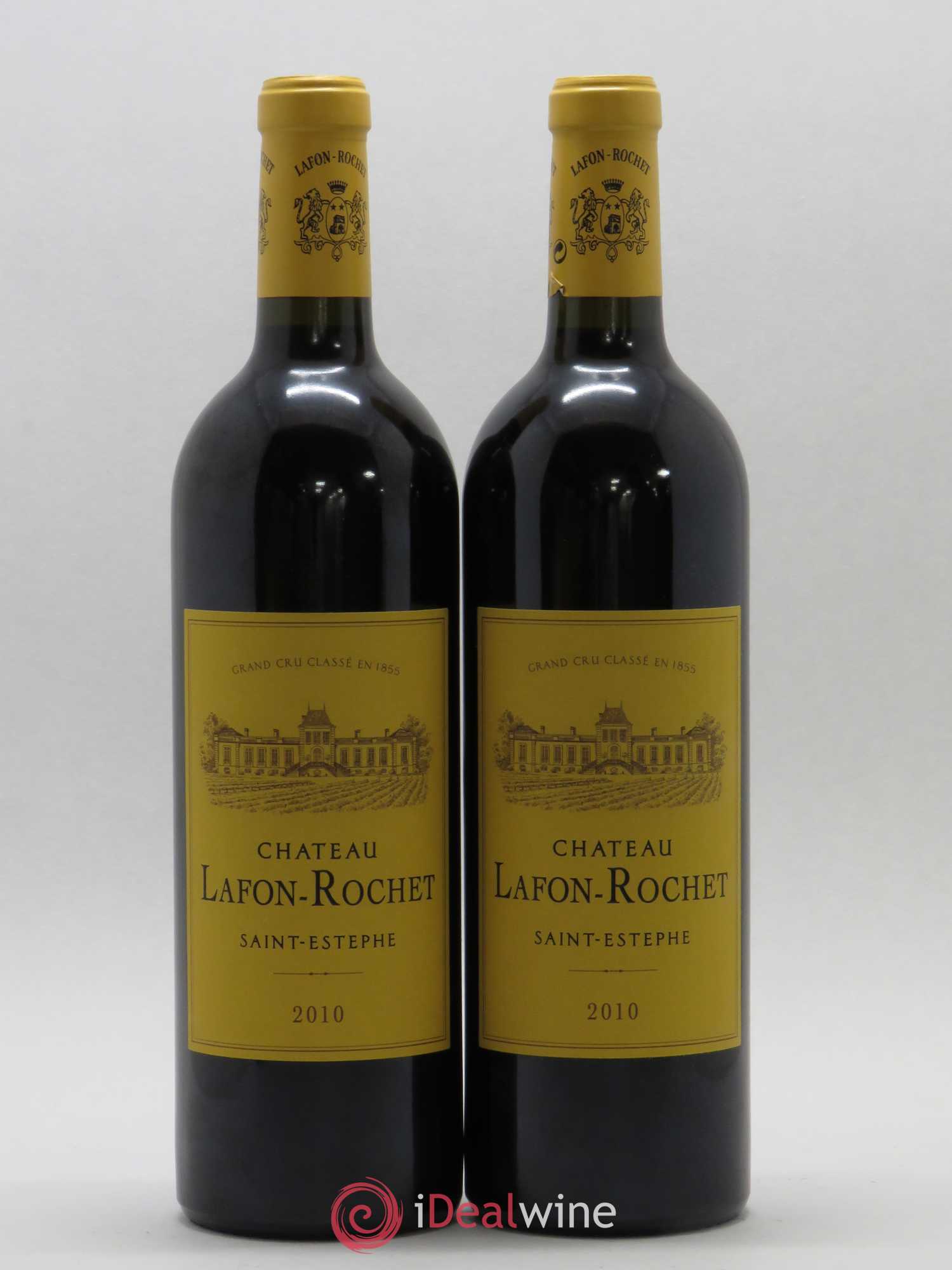 Château Lafon Rochet 4ème Grand Cru Classé 2010 - Lot de 2 bouteilles - 0