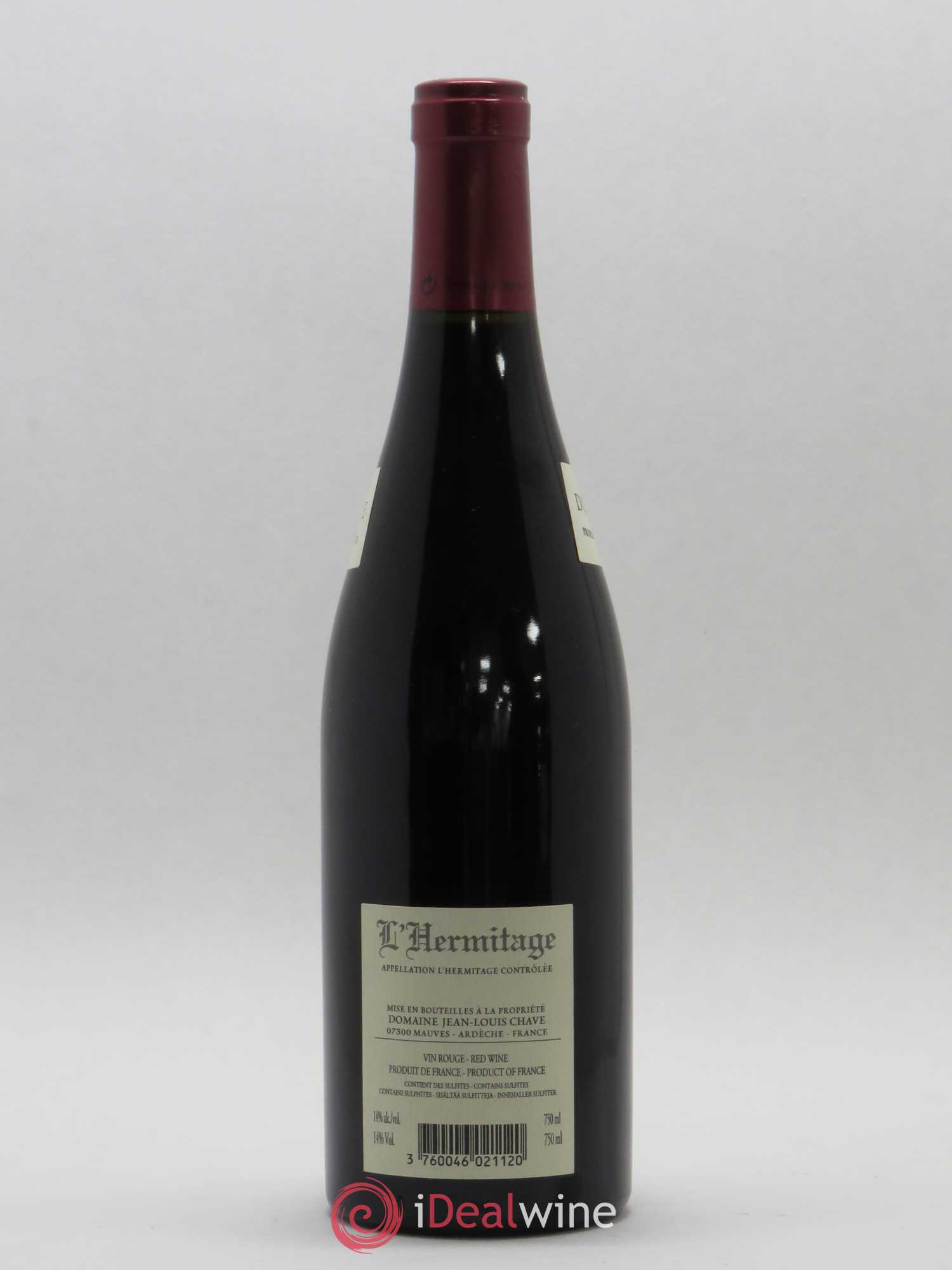 Hermitage Jean-Louis Chave 2012 - Lot de 1 bouteille - 1