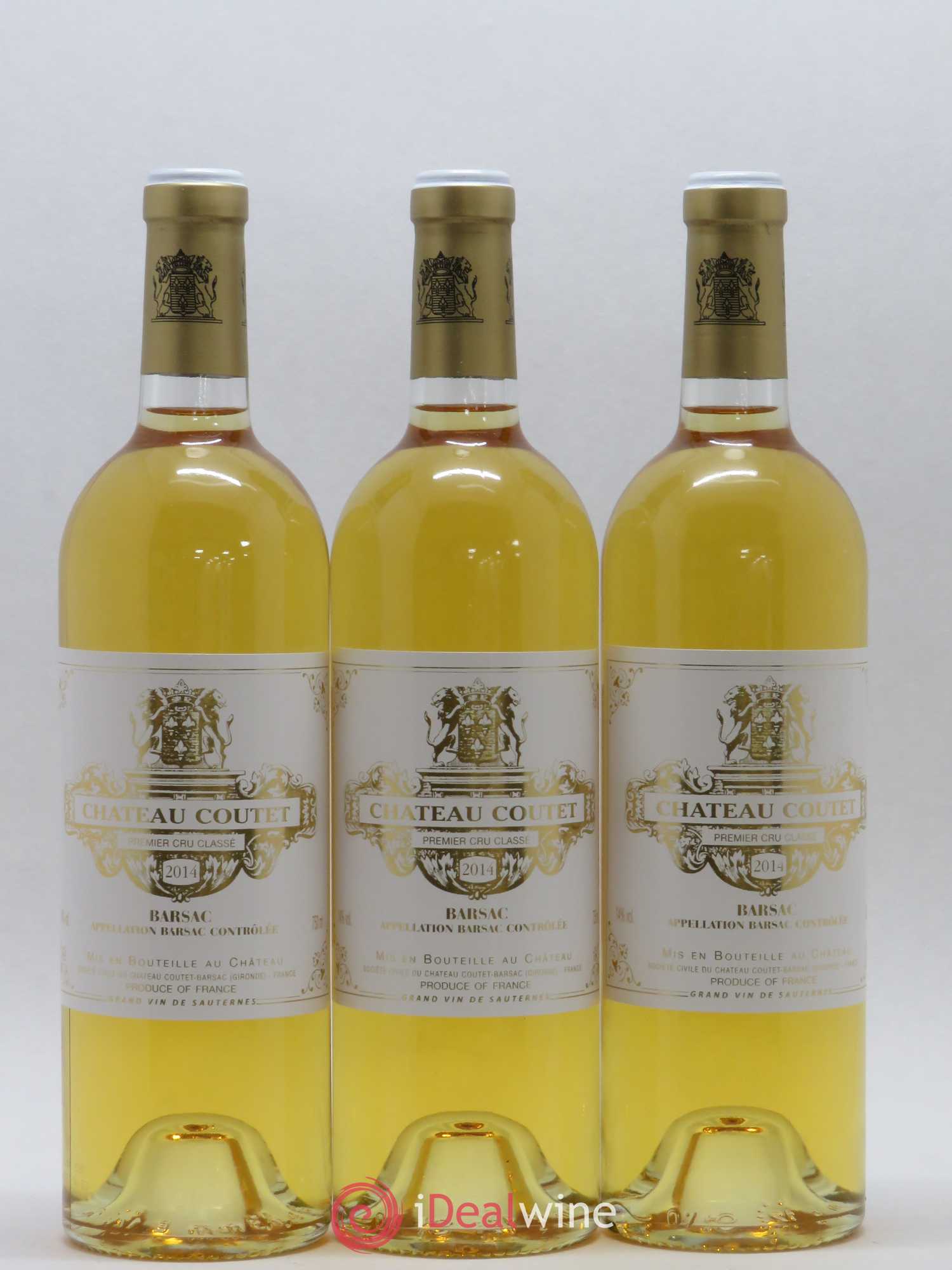 Château Coutet 1er Grand Cru Classé 2014 - Lotto di 6 bottiglie - 1