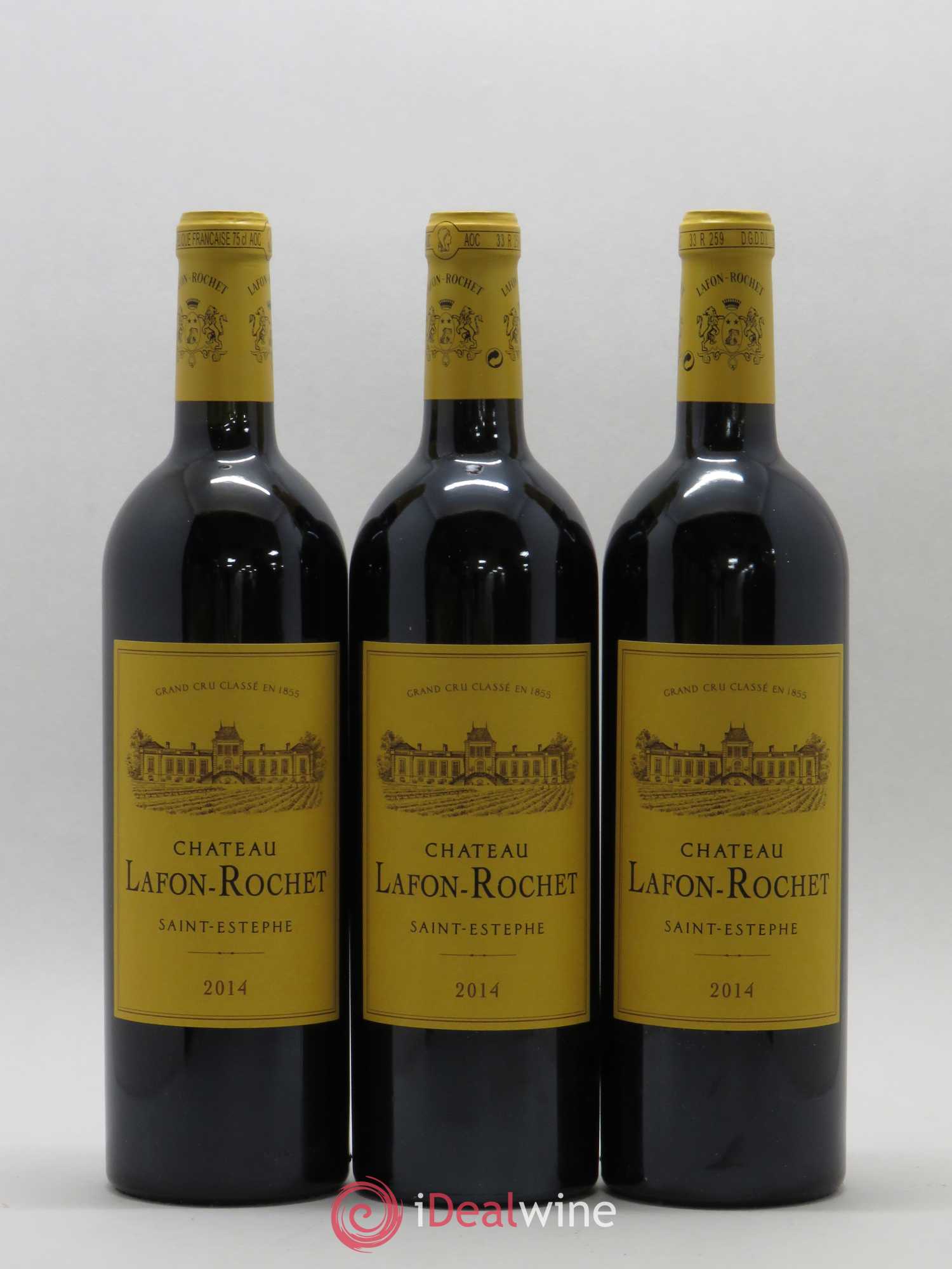 Château Lafon Rochet 4ème Grand Cru Classé 2014 - Lot de 6 bouteilles - 1