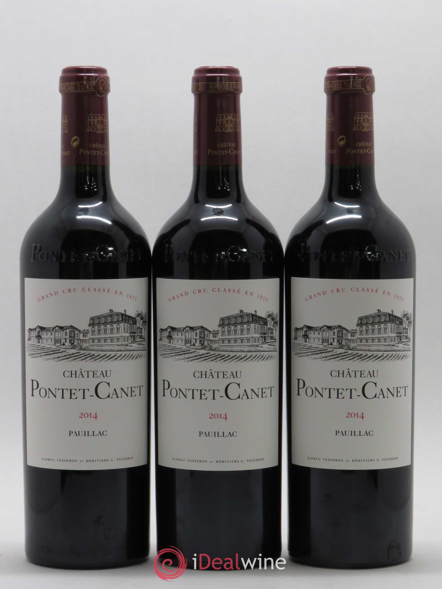 Château Pontet Canet 5ème Grand Cru Classé 2014 - Lot de 6 bouteilles - 2