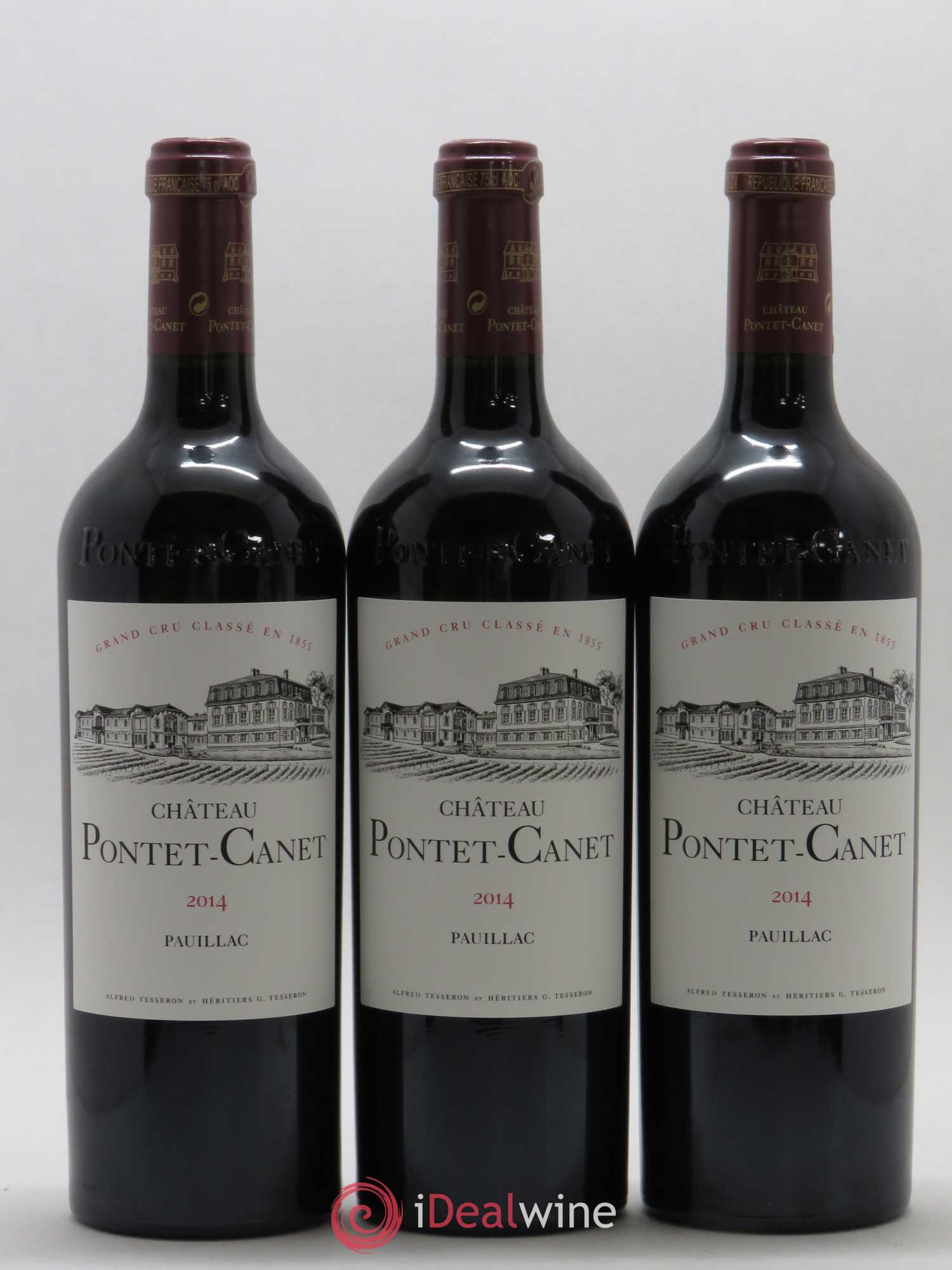Château Pontet Canet 5ème Grand Cru Classé 2014 - Lot de 6 bouteilles - 2