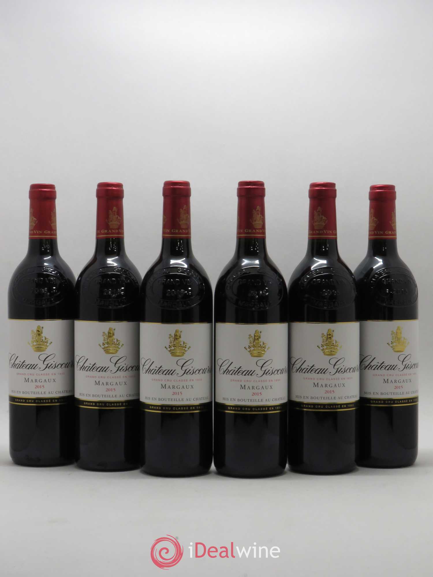 Château Giscours 3ème Grand Cru Classé 2015 - Lot de 6 bouteilles - 0
