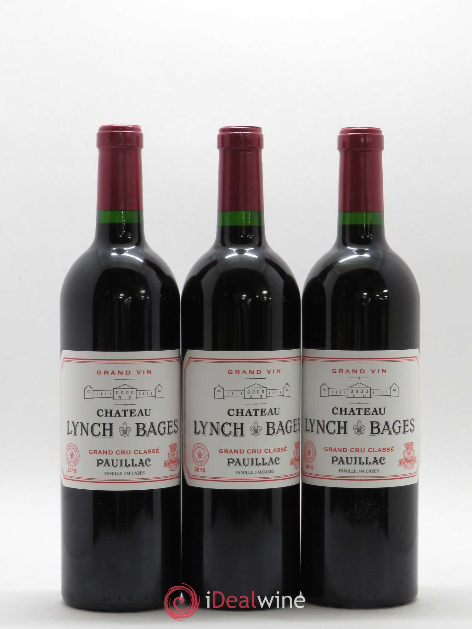Château Lynch Bages 5ème Grand Cru Classé 2015 - Lot de 12 bouteilles - 3