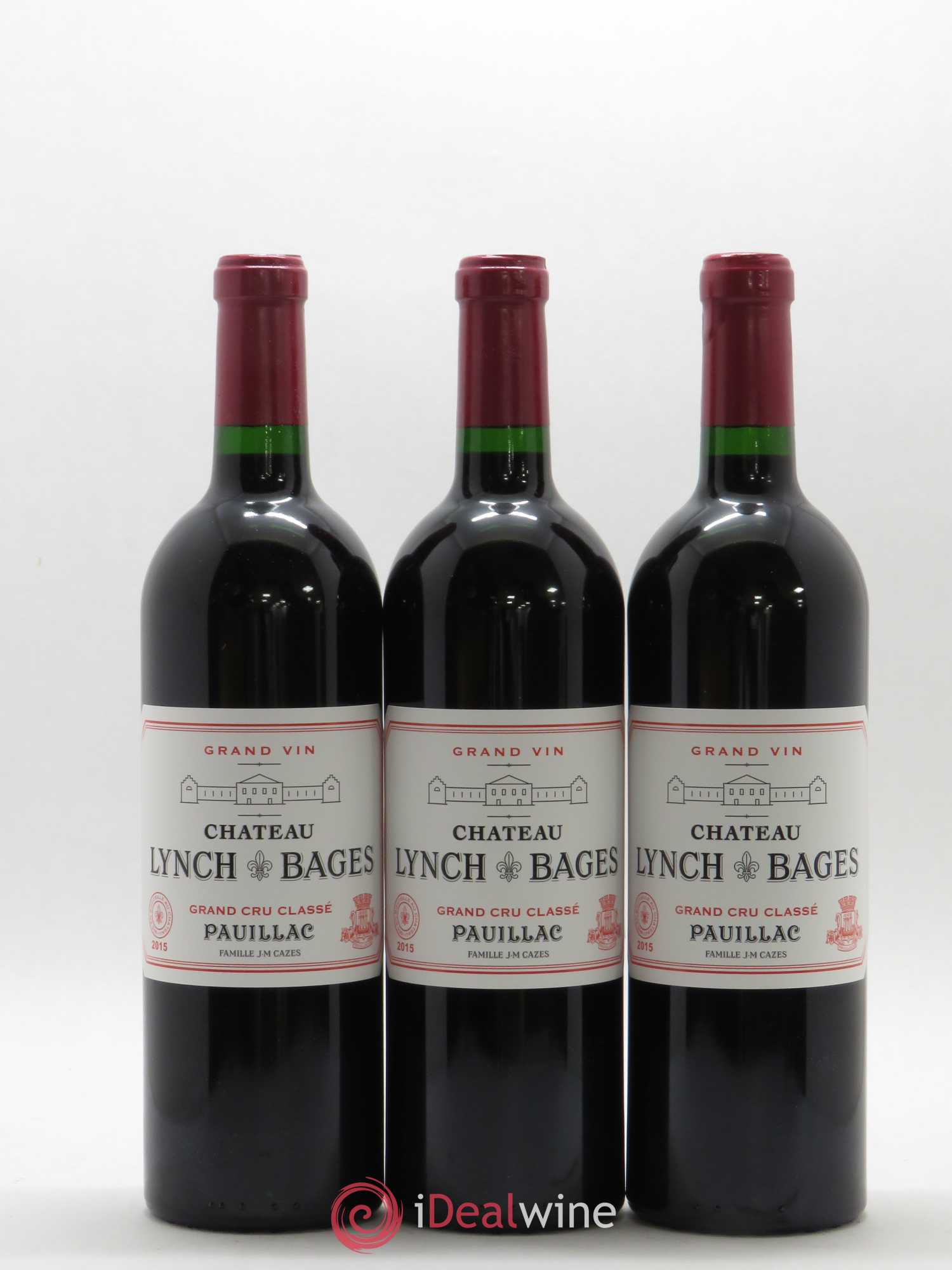 Château Lynch Bages 5ème Grand Cru Classé 2015 - Lot de 12 bouteilles - 4