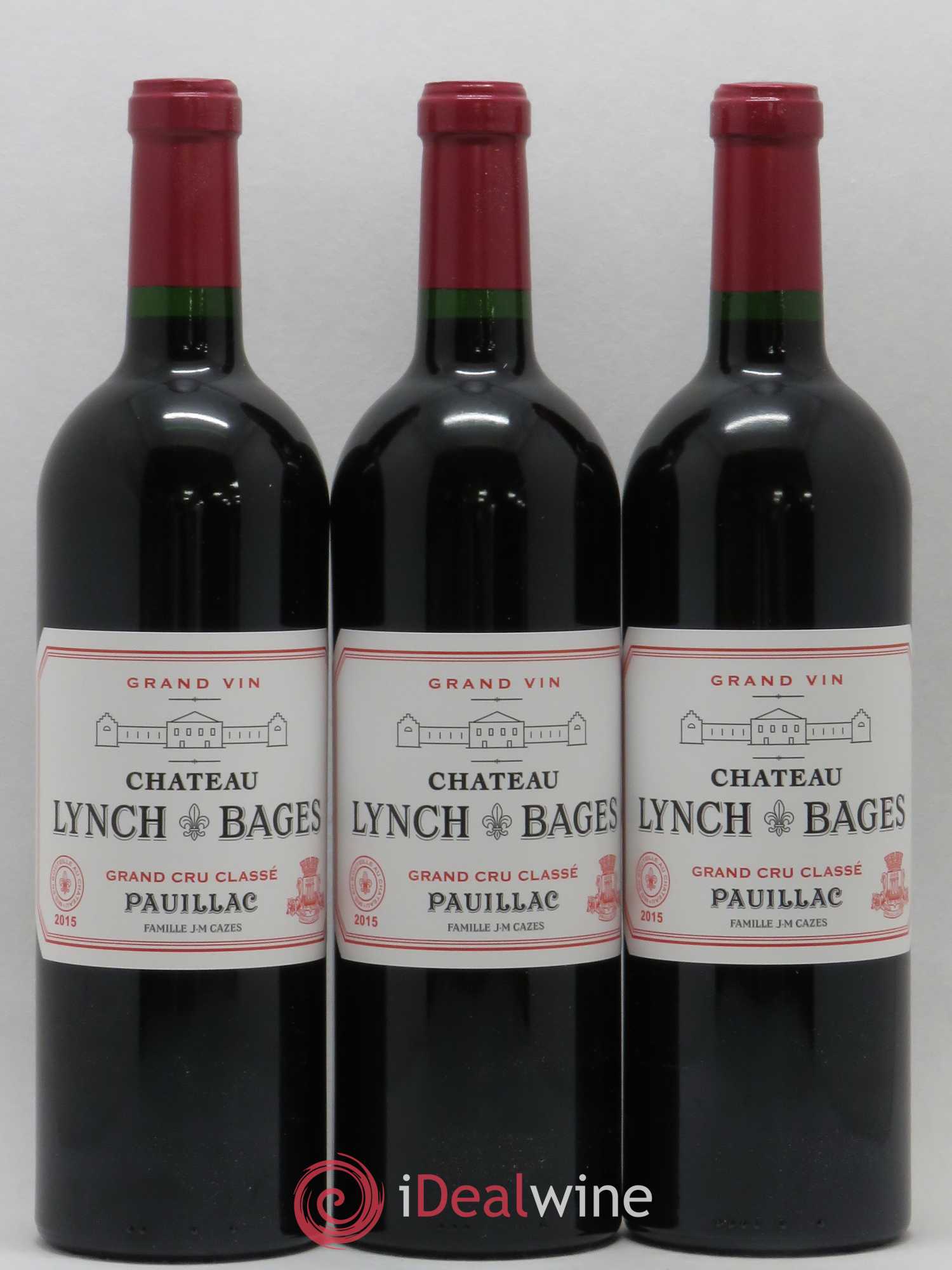 Château Lynch Bages 5ème Grand Cru Classé 2015 - Lot de 6 bouteilles - 2