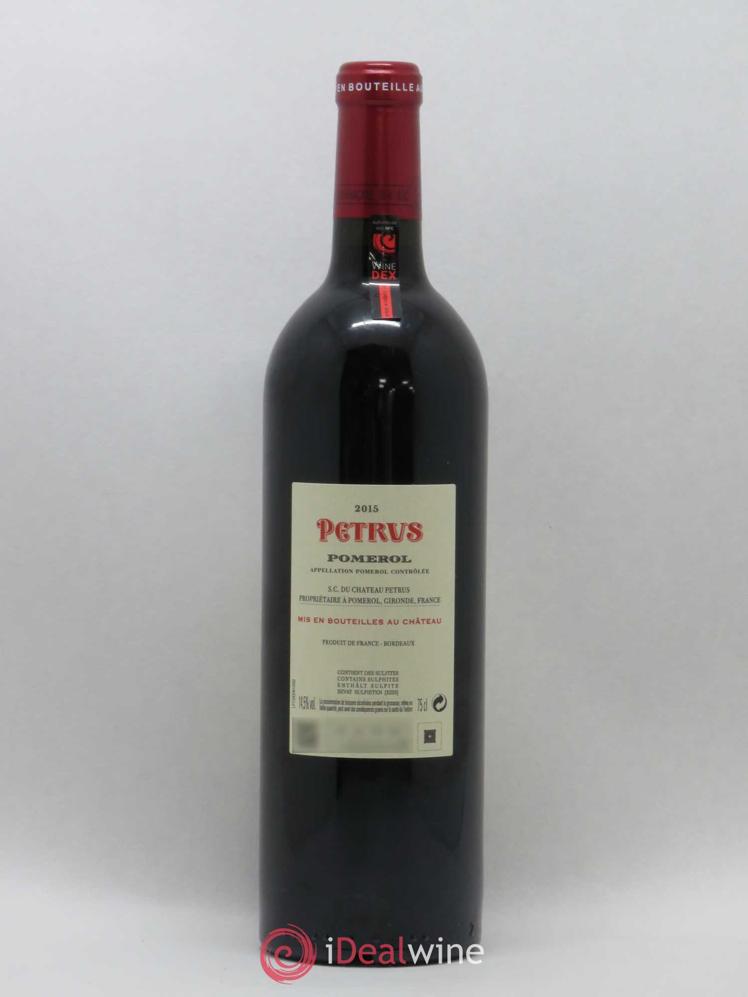 Petrus 2015 - Lot de 1 bouteille - 1