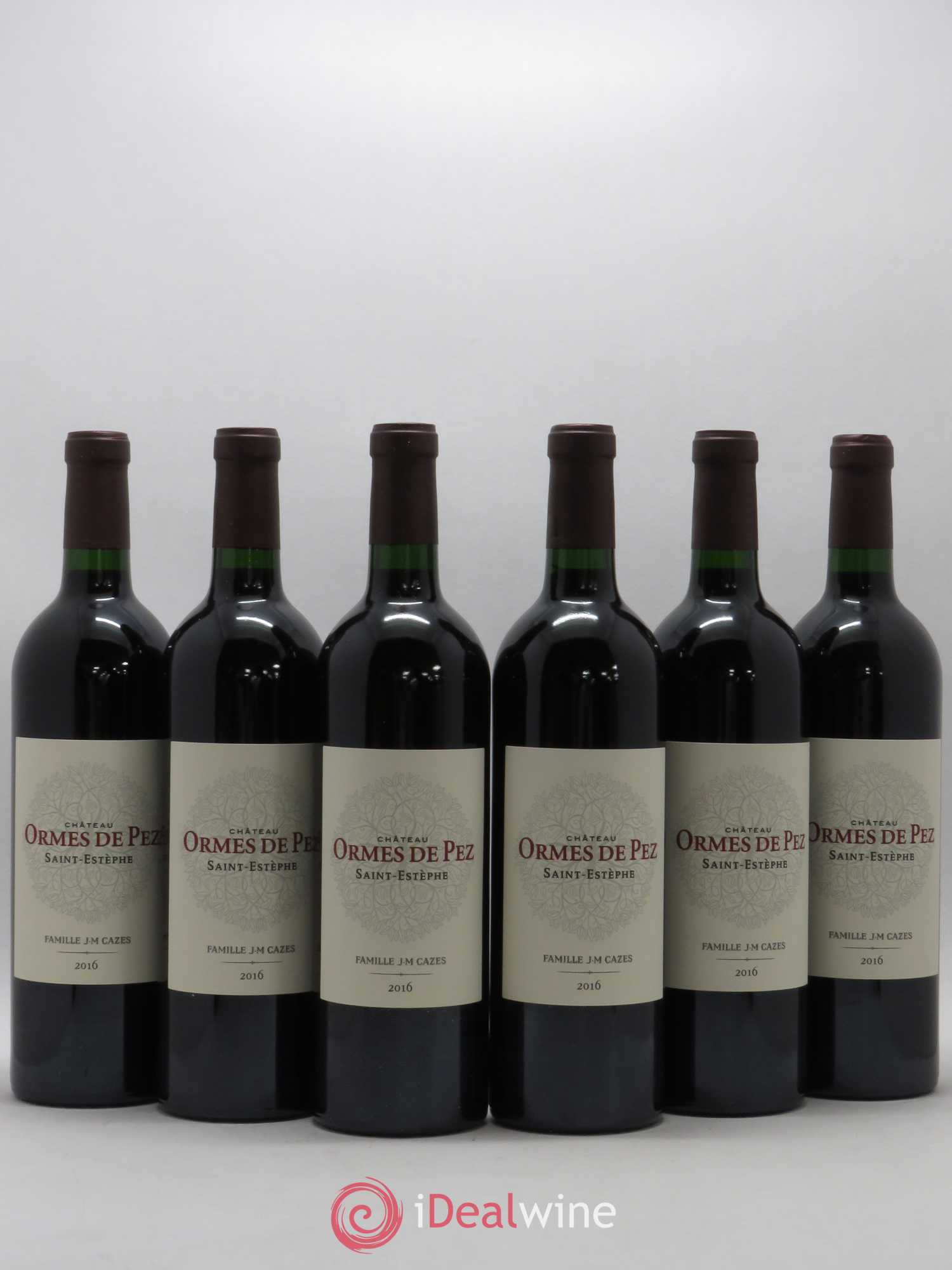 Château les Ormes de Pez 2016 - Lot de 6 bouteilles - 0