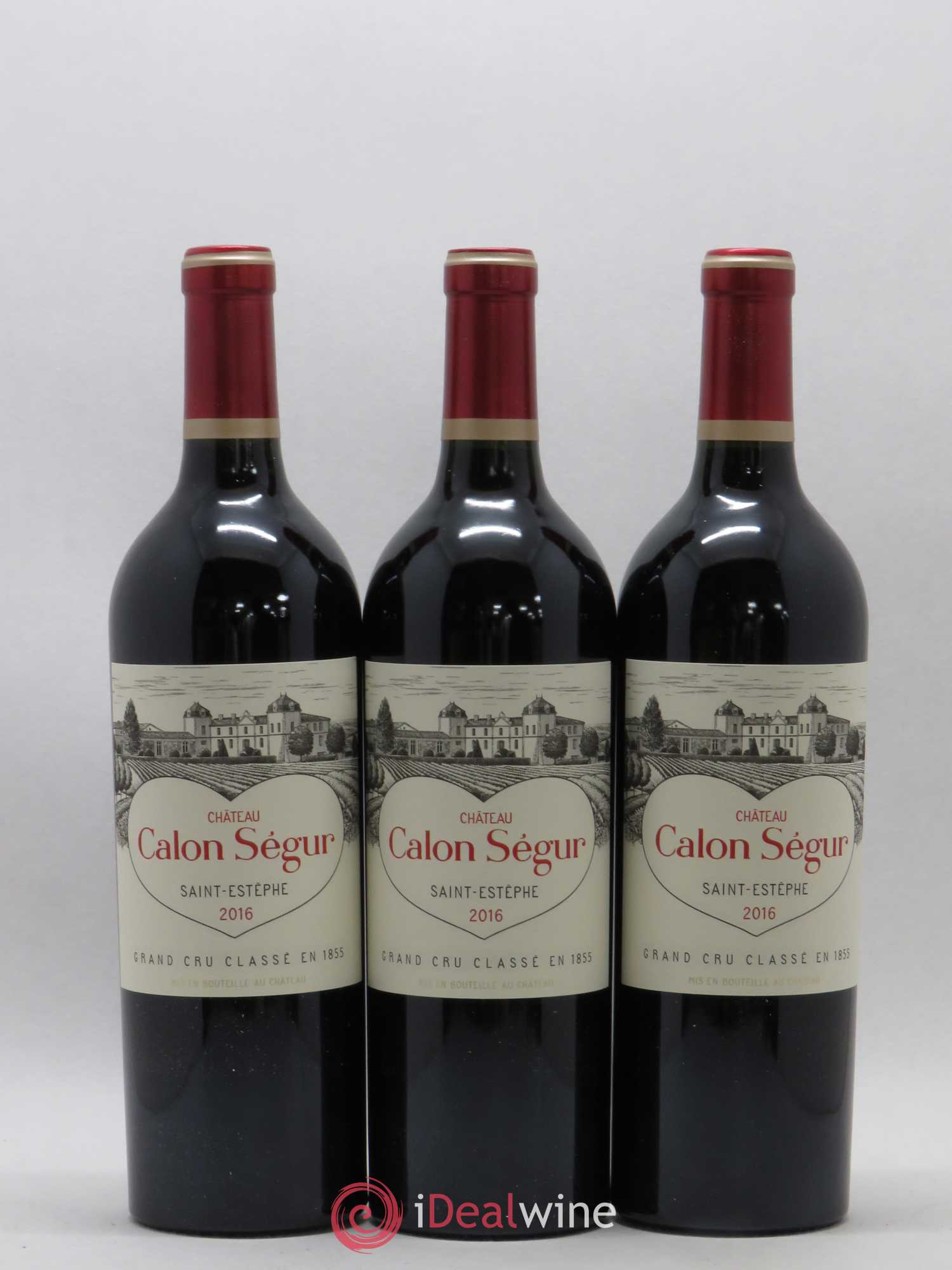 Château Calon Ségur 3ème Grand Cru Classé 2016 - Lot de 6 bouteilles - 1
