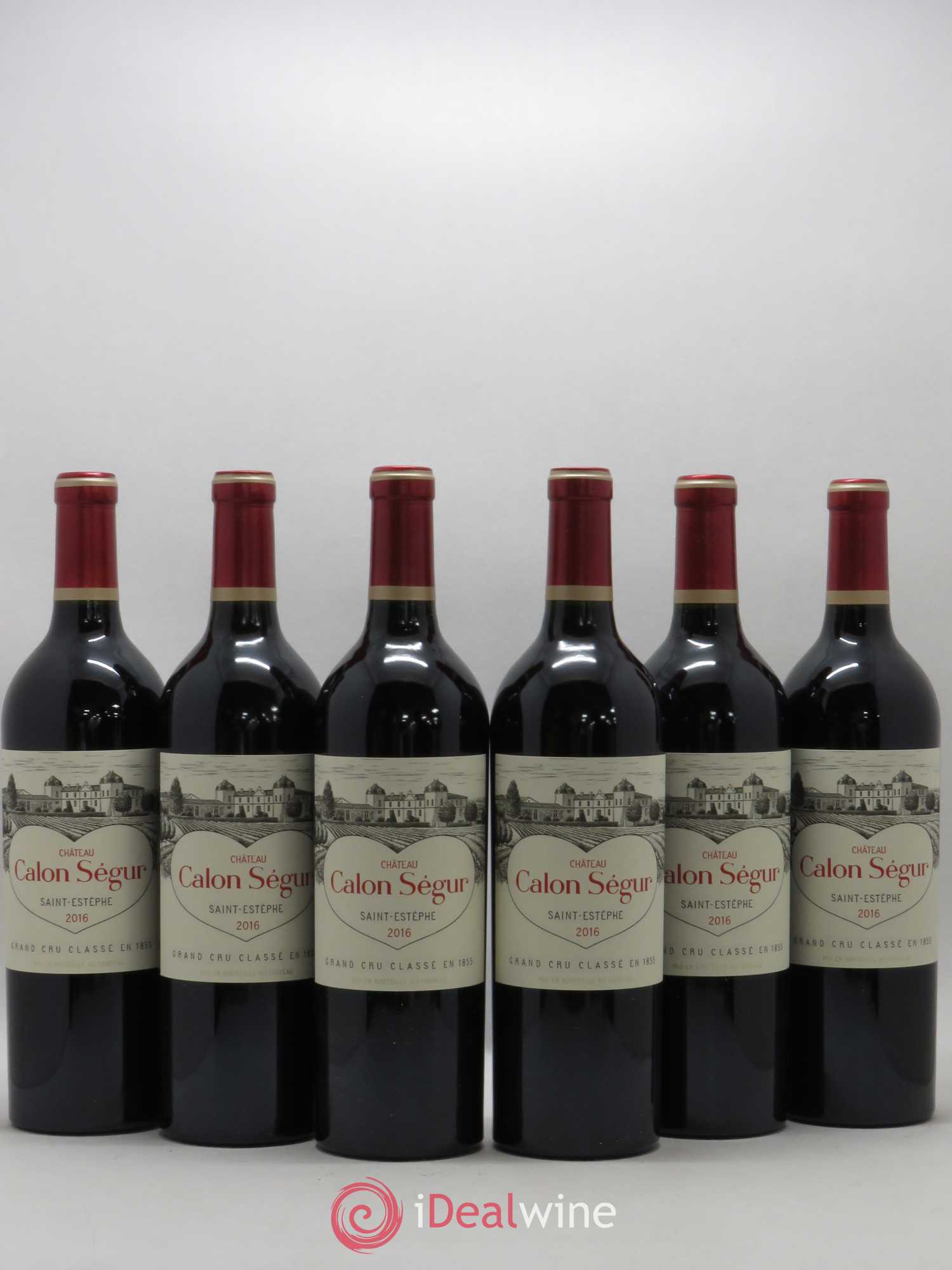 Château Calon Ségur 3ème Grand Cru Classé 2016 - Lot de 6 bouteilles - 0