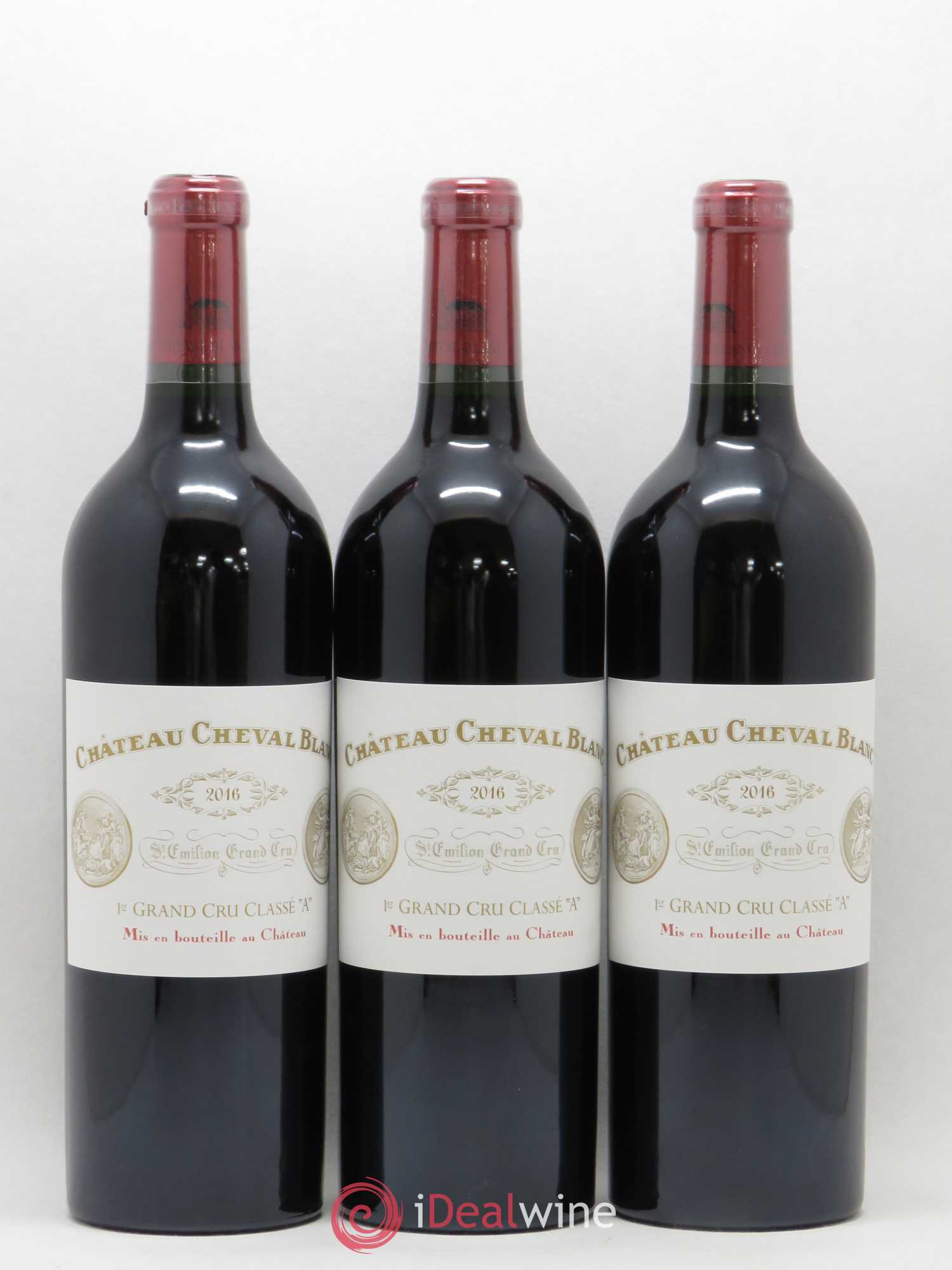 Château Cheval Blanc 1er Grand Cru Classé A 2016 - Lot de 6 bouteilles - 3