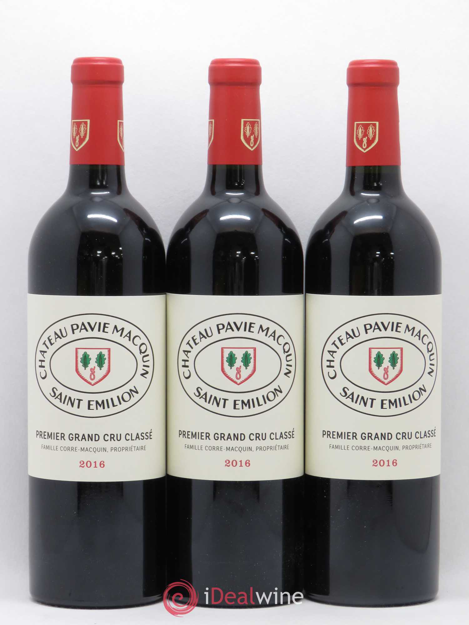 Château Pavie Macquin 1er Grand Cru Classé B 2016 - Lot de 6 bouteilles - 1