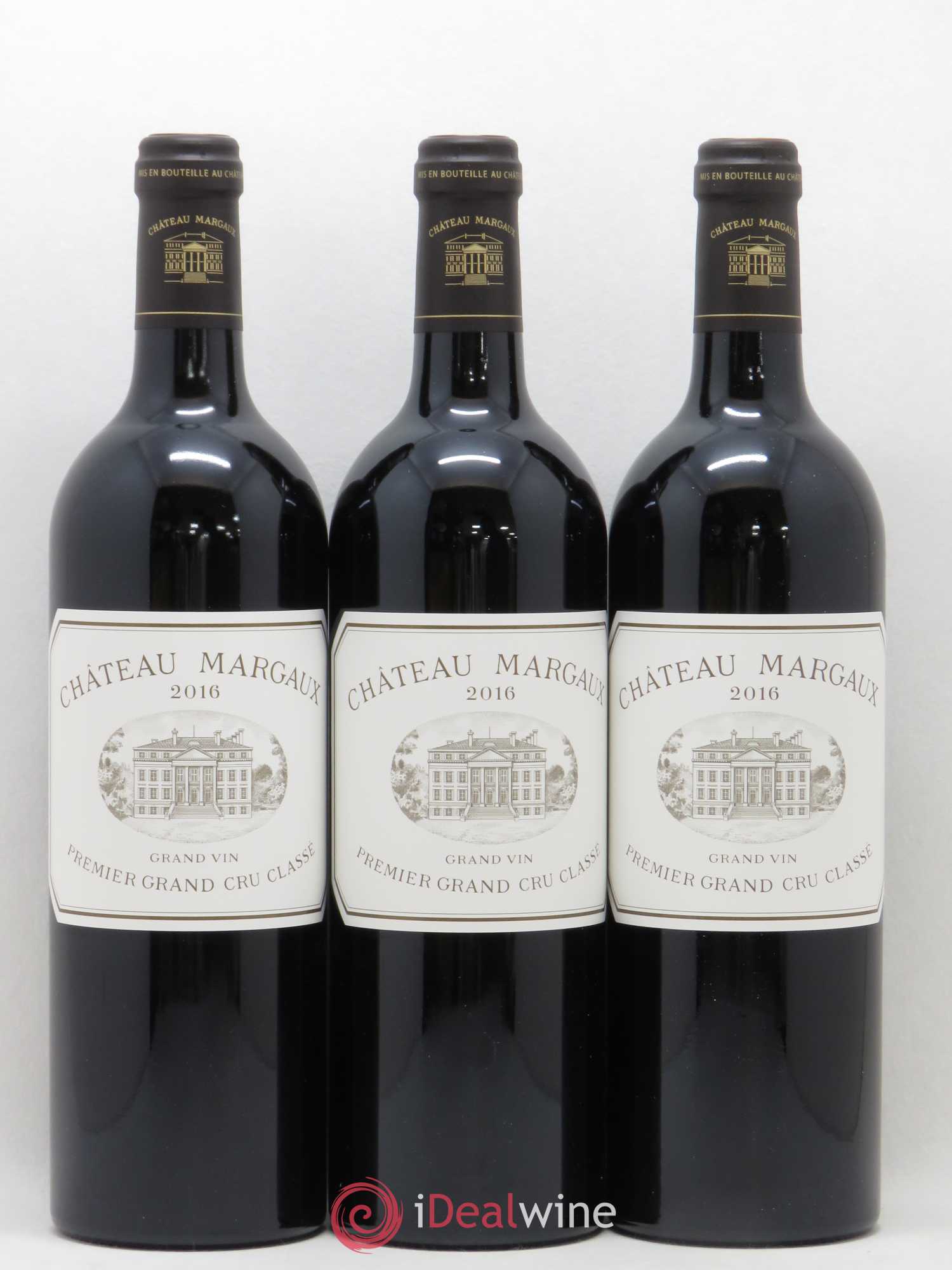 Château Margaux 1er Grand Cru Classé 2016 - Lot de 6 bouteilles - 1