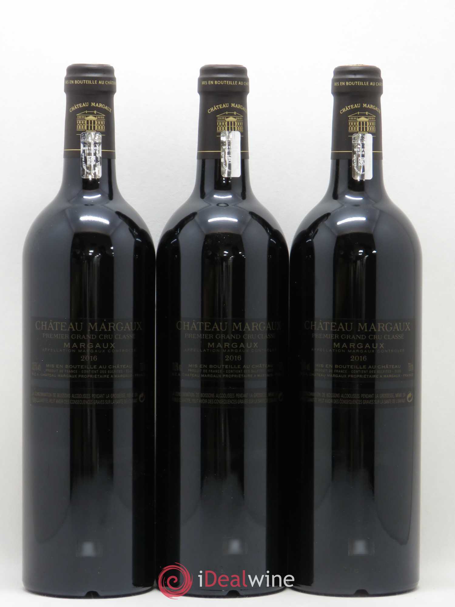 Château Margaux 1er Grand Cru Classé 2016 - Lot de 6 bouteilles - 4