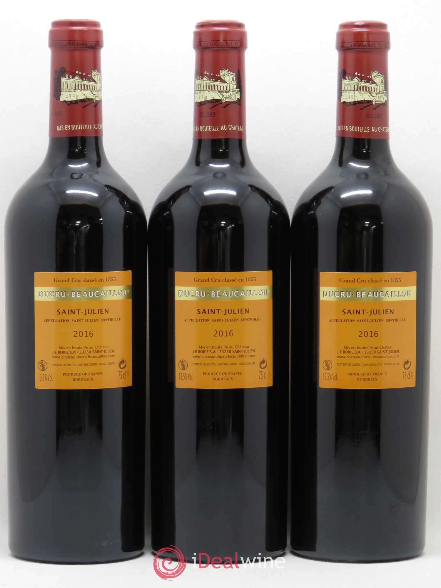 Château Ducru Beaucaillou 2ème Grand Cru Classé 2016 - Lot de 6 bouteilles - 4