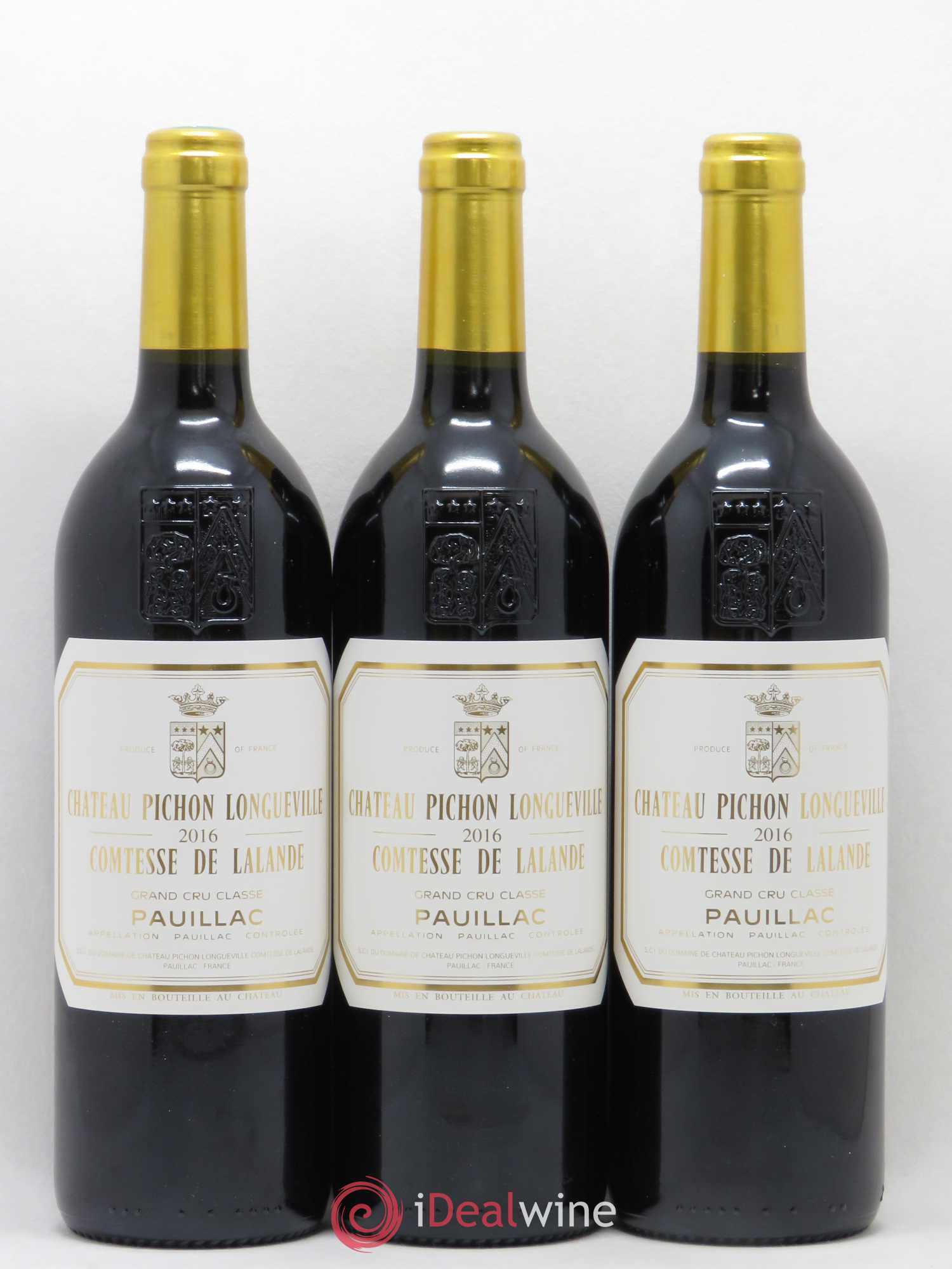 Château Pichon Longueville Comtesse de Lalande 2ème Grand Cru Classé 2016 - Lot de 6 bouteilles - 3