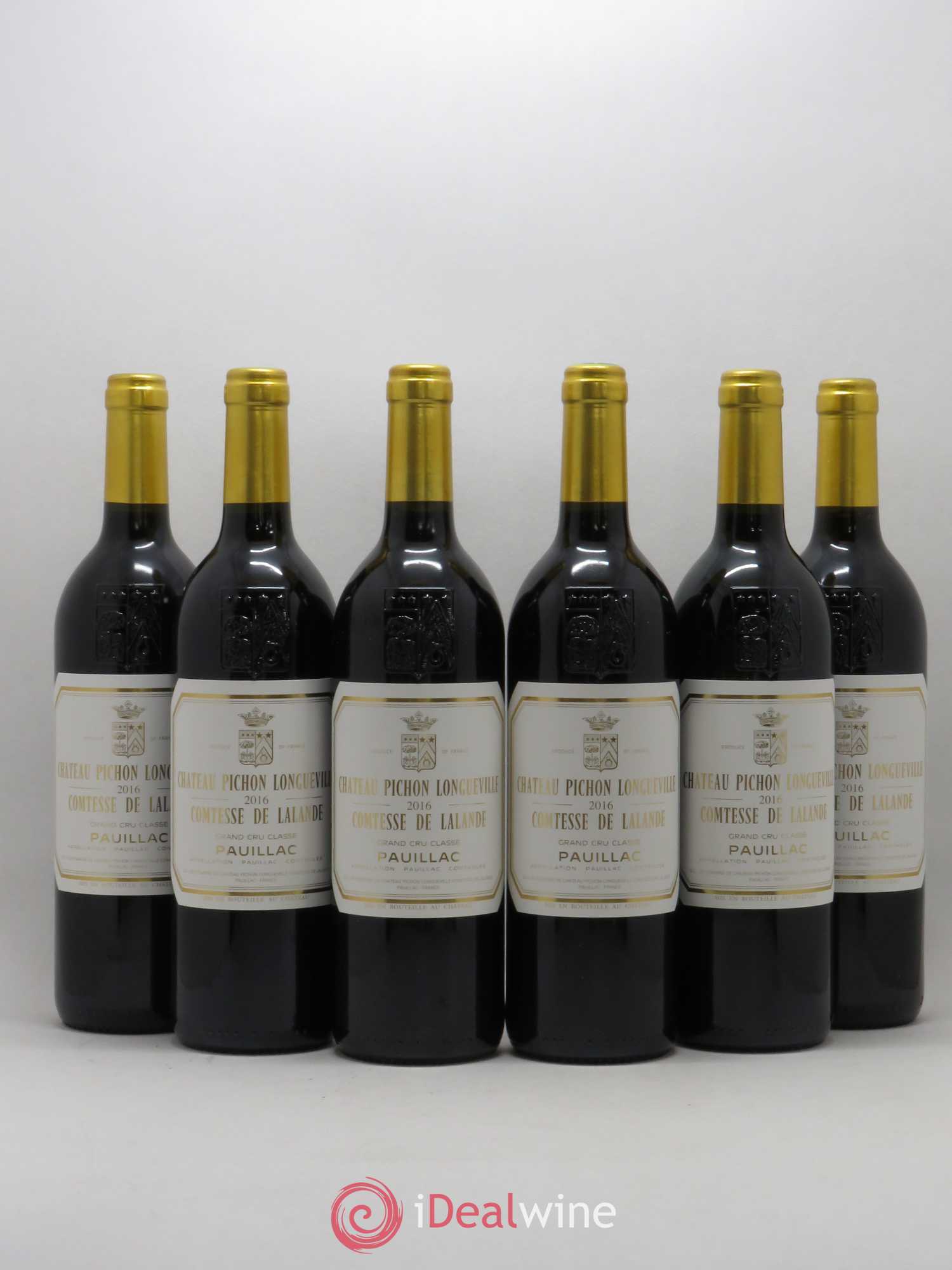 Château Pichon Longueville Comtesse de Lalande 2ème Grand Cru Classé 2016 - Lot de 6 bouteilles - 0