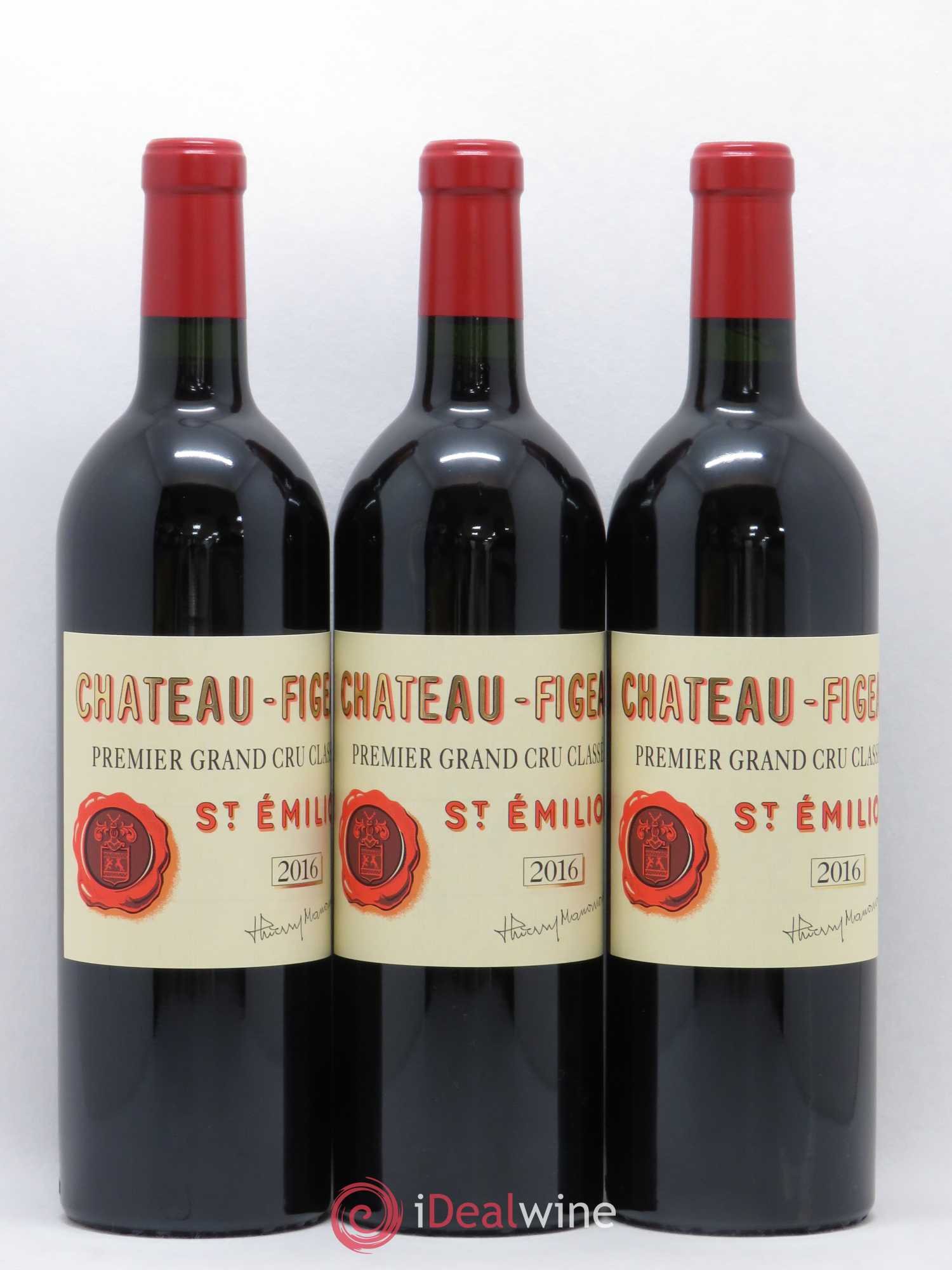 Château Figeac 1er Grand Cru Classé A 2016 - Lot de 6 bouteilles - 1