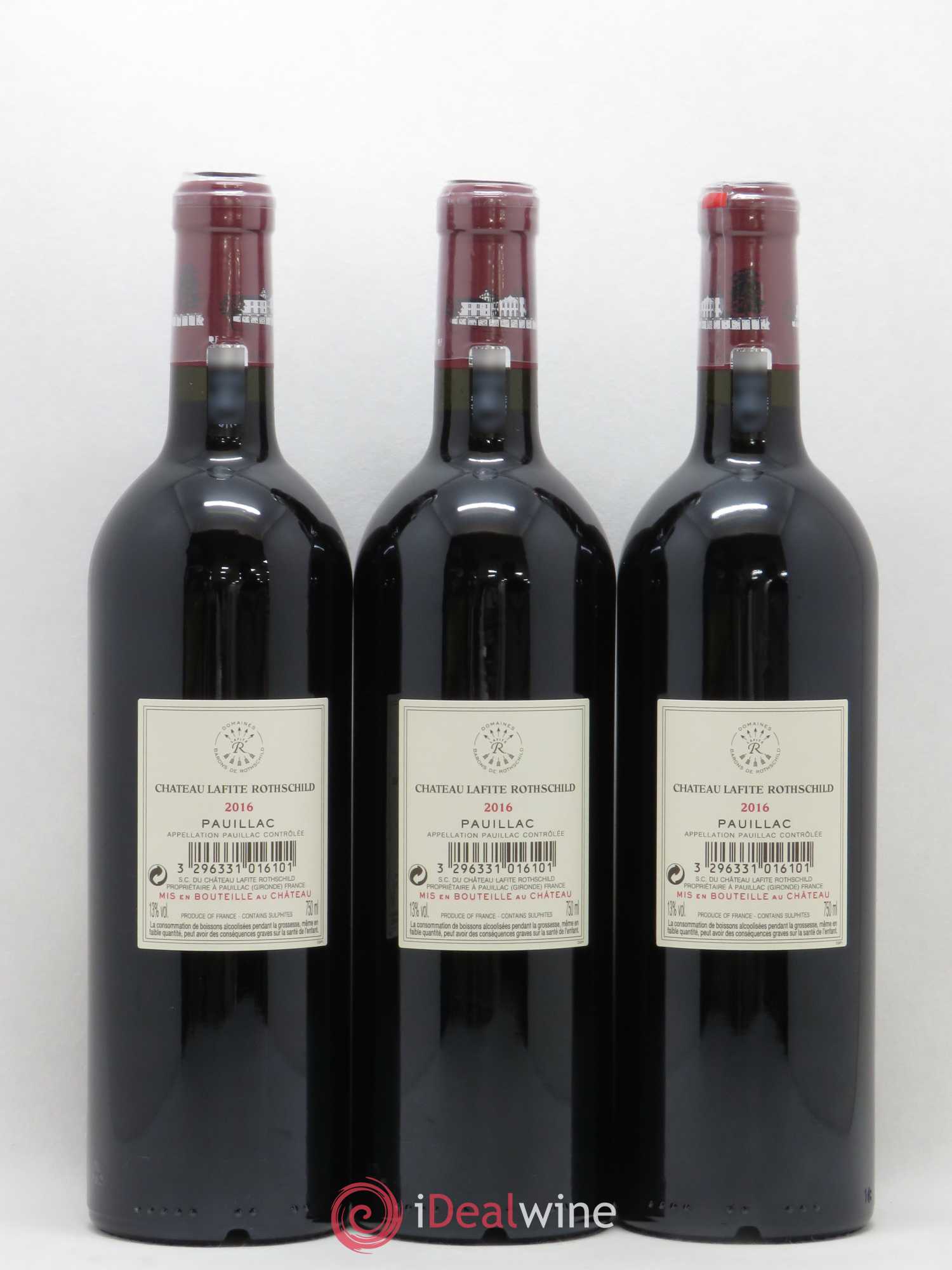 Château Lafite Rothschild 1er Grand Cru Classé 2016 - Lot de 6 bouteilles - 2