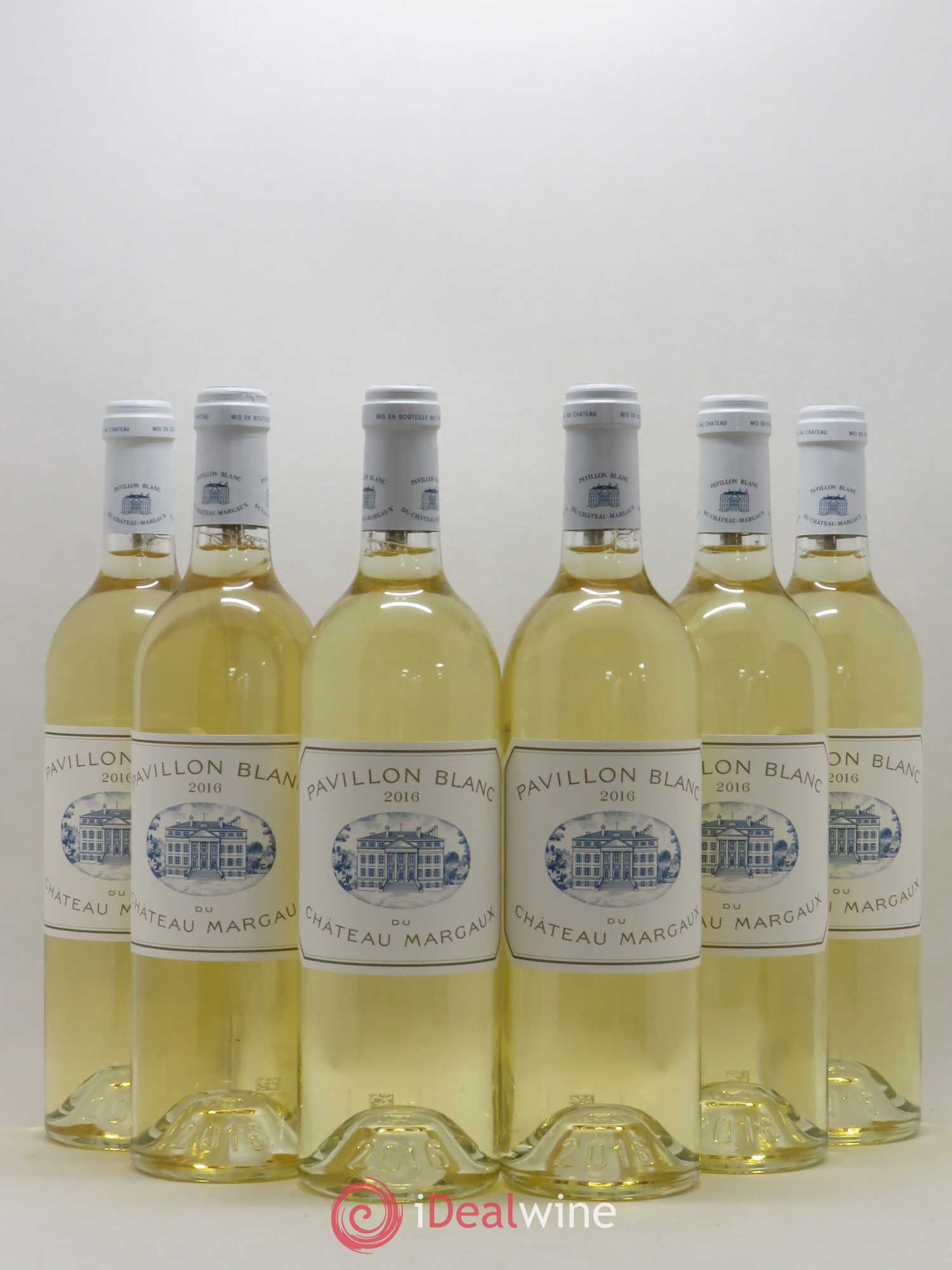 Pavillon Blanc du Château Margaux 2016 - Lot de 6 bouteilles - 0