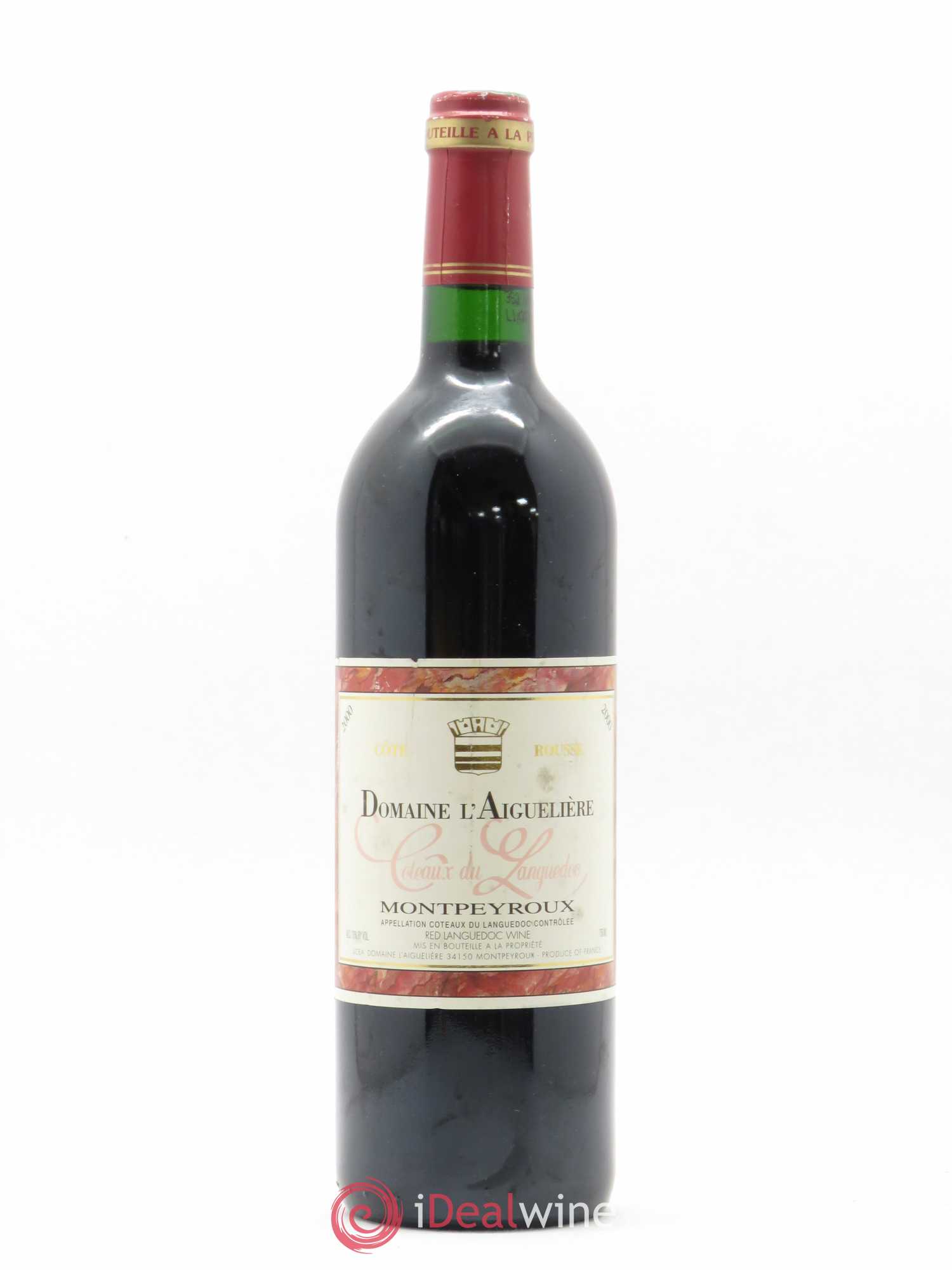 Coteaux du Languedoc Montpeyroux L'Aigueliere Côte Rousse 2000 - Lot de 1 bouteille - 0