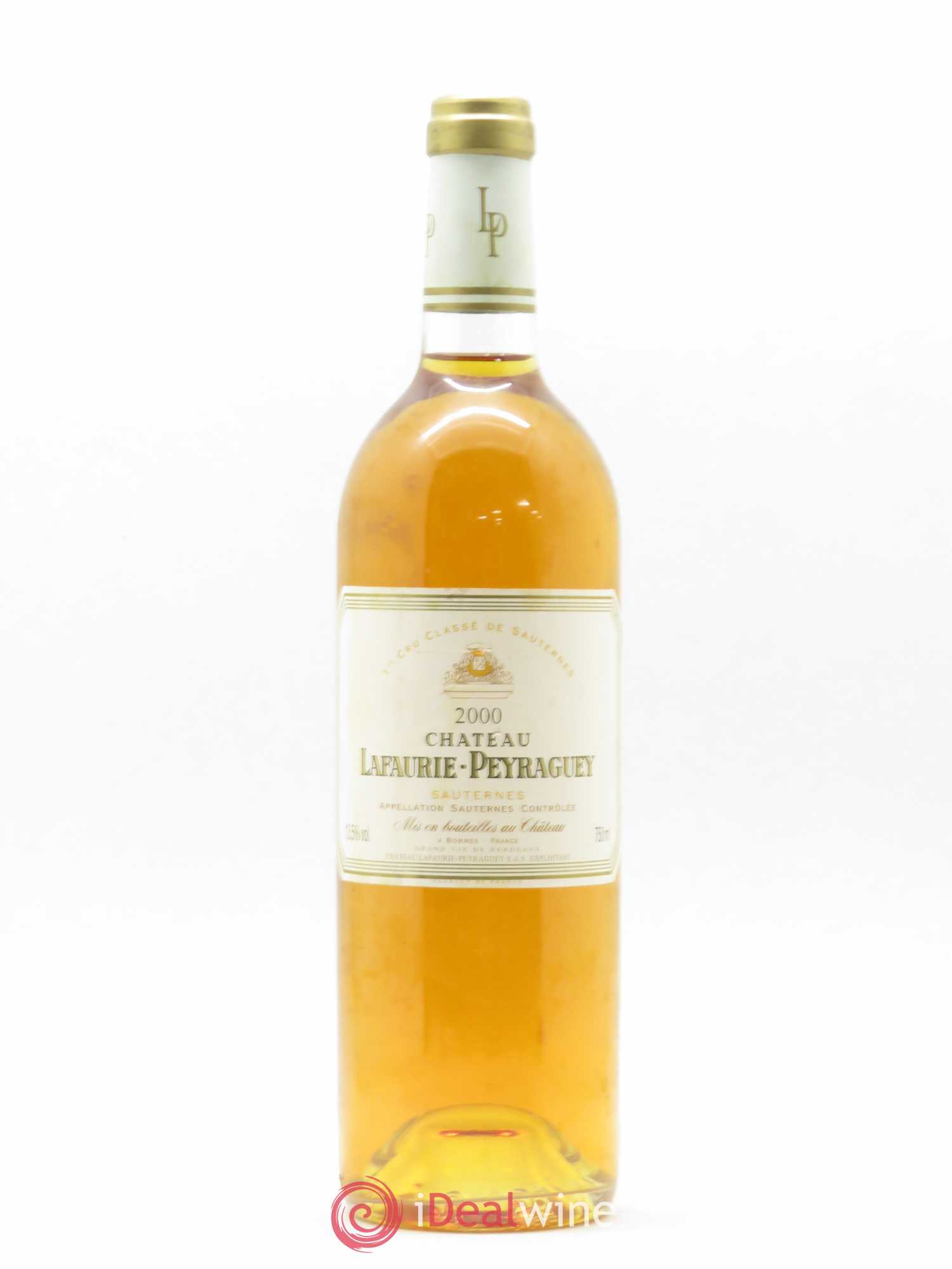 Château Lafaurie-Peyraguey 1er Grand Cru Classé 2000 - Lotto di 1 bottiglia - 0