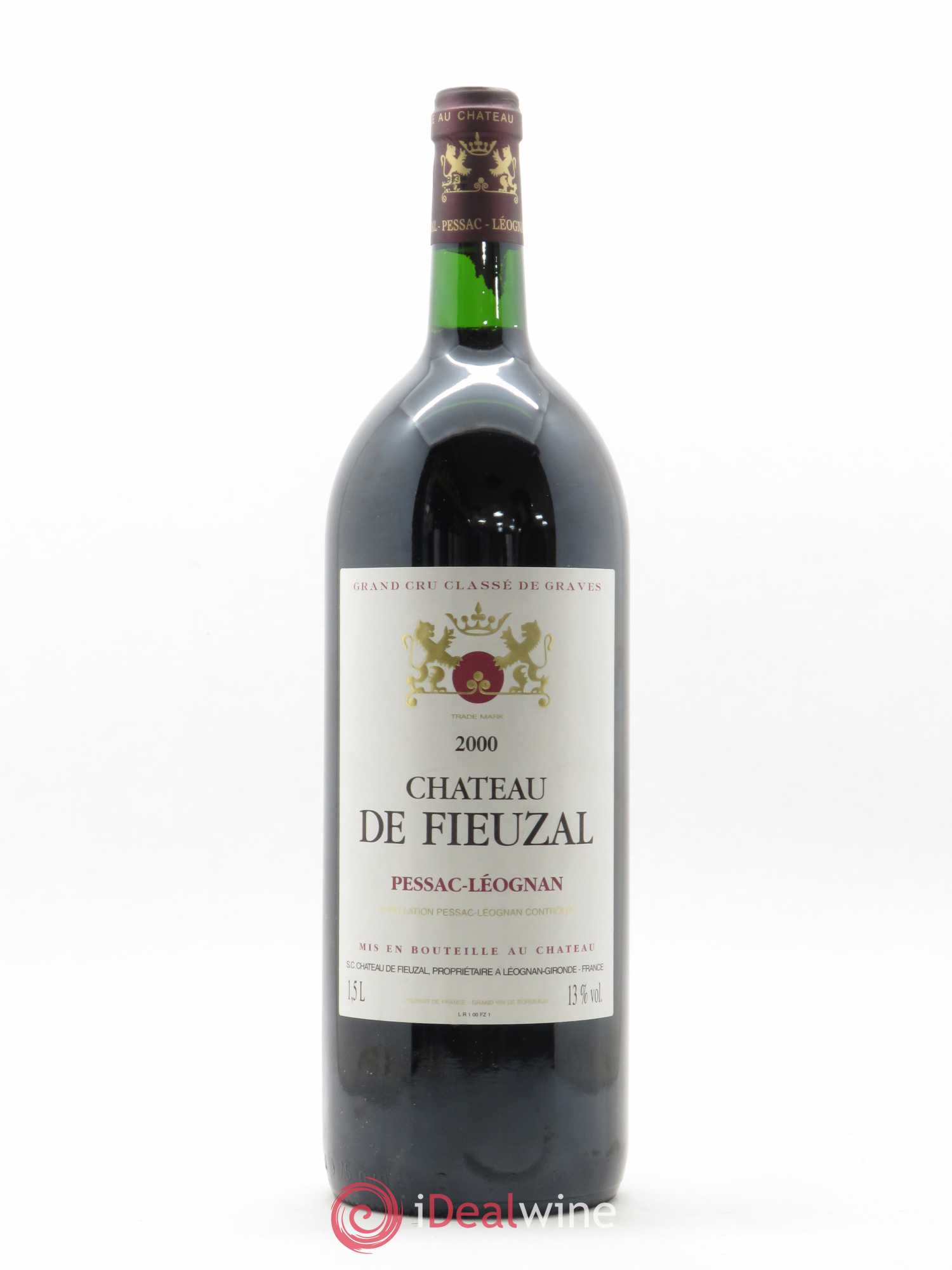 Château de Fieuzal Cru Classé de Graves 2000 - Lot de 1 magnum - 0