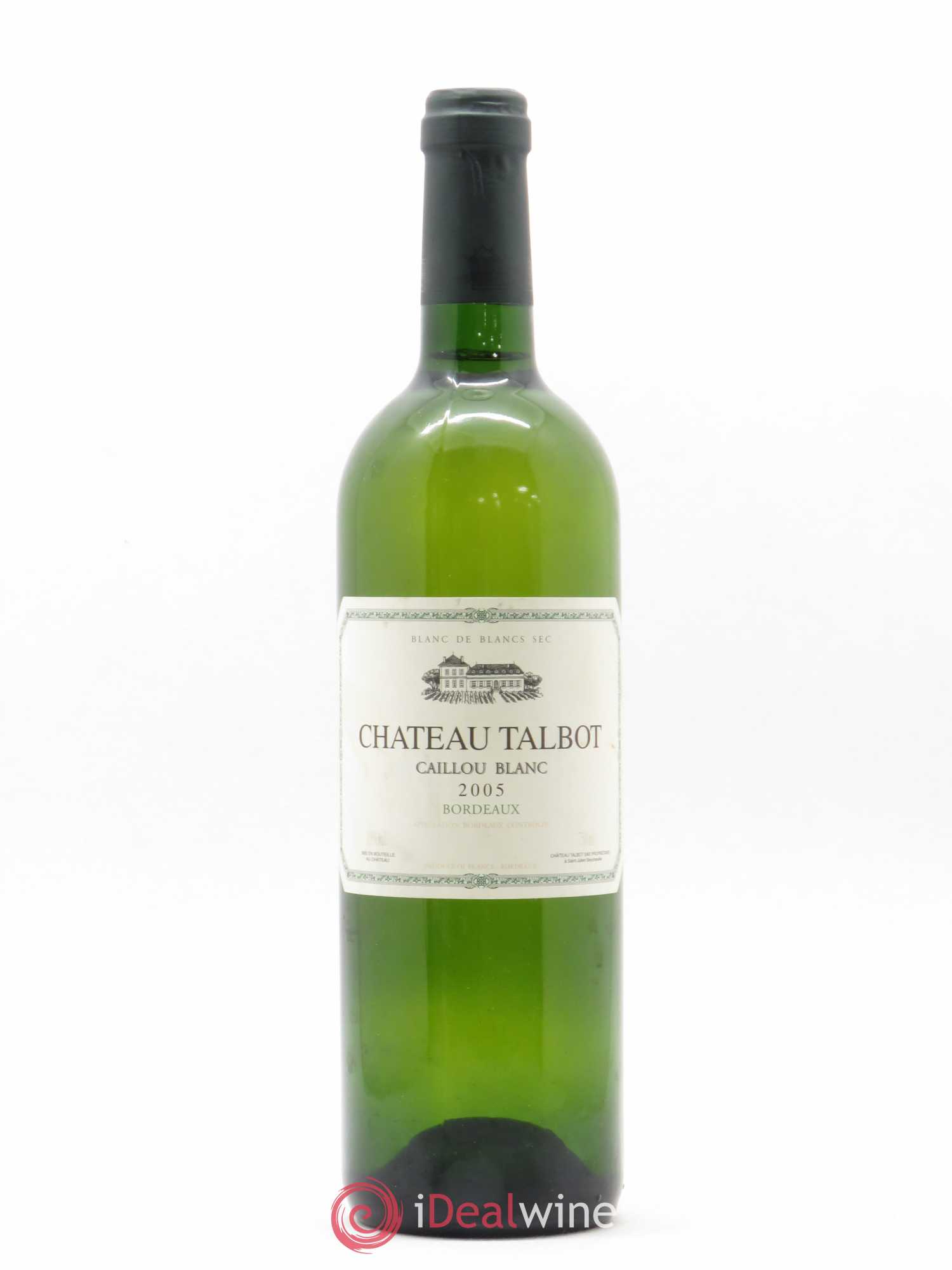 Château Talbot Caillou Blanc 2005 - Lot de 1 bouteille - 0