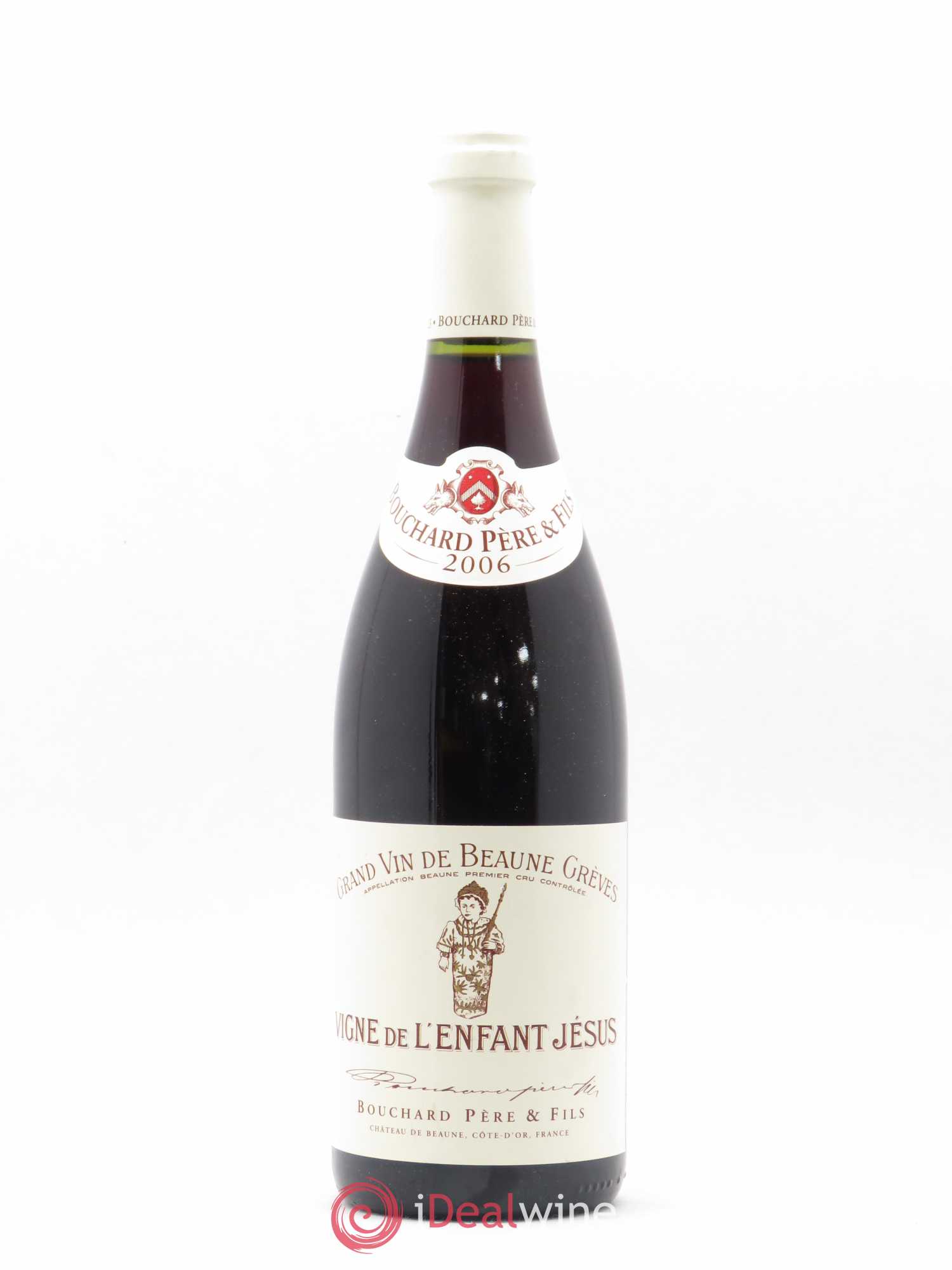 Beaune 1er Cru Grèves - Vigne de l'Enfant Jésus Bouchard Père & Fils 2006 - Lot de 1 bouteille - 0