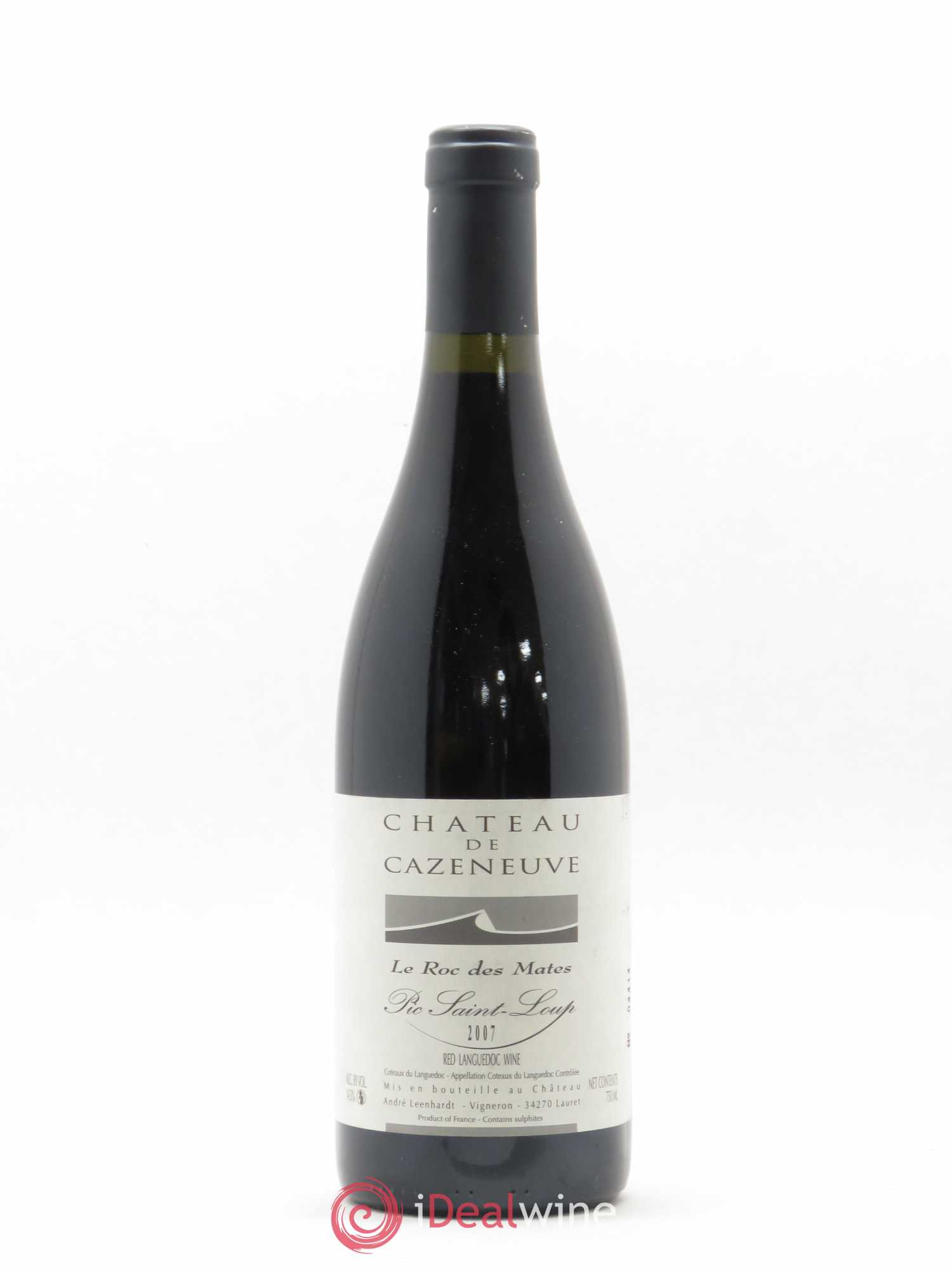 Coteaux du Languedoc Pic Saint Loup Roc des Mates Cazeneuve 2007 - Lot de 1 bouteille - 0