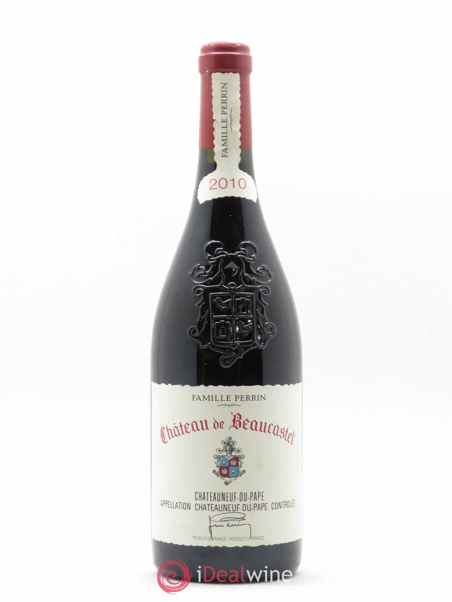 Châteauneuf-du-Pape Château de Beaucastel Famille Perrin 2010 - Lot de 1 bouteille - 0