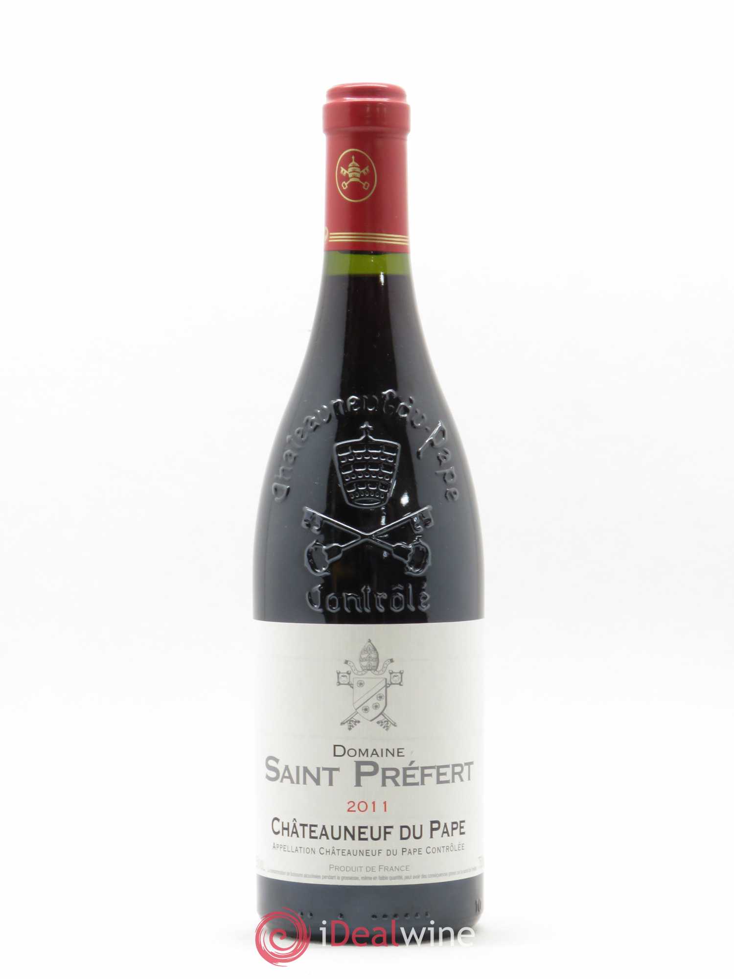 Châteauneuf-du-Pape Domaine Saint-Préfert 2011 - Lot de 1 bouteille - 0