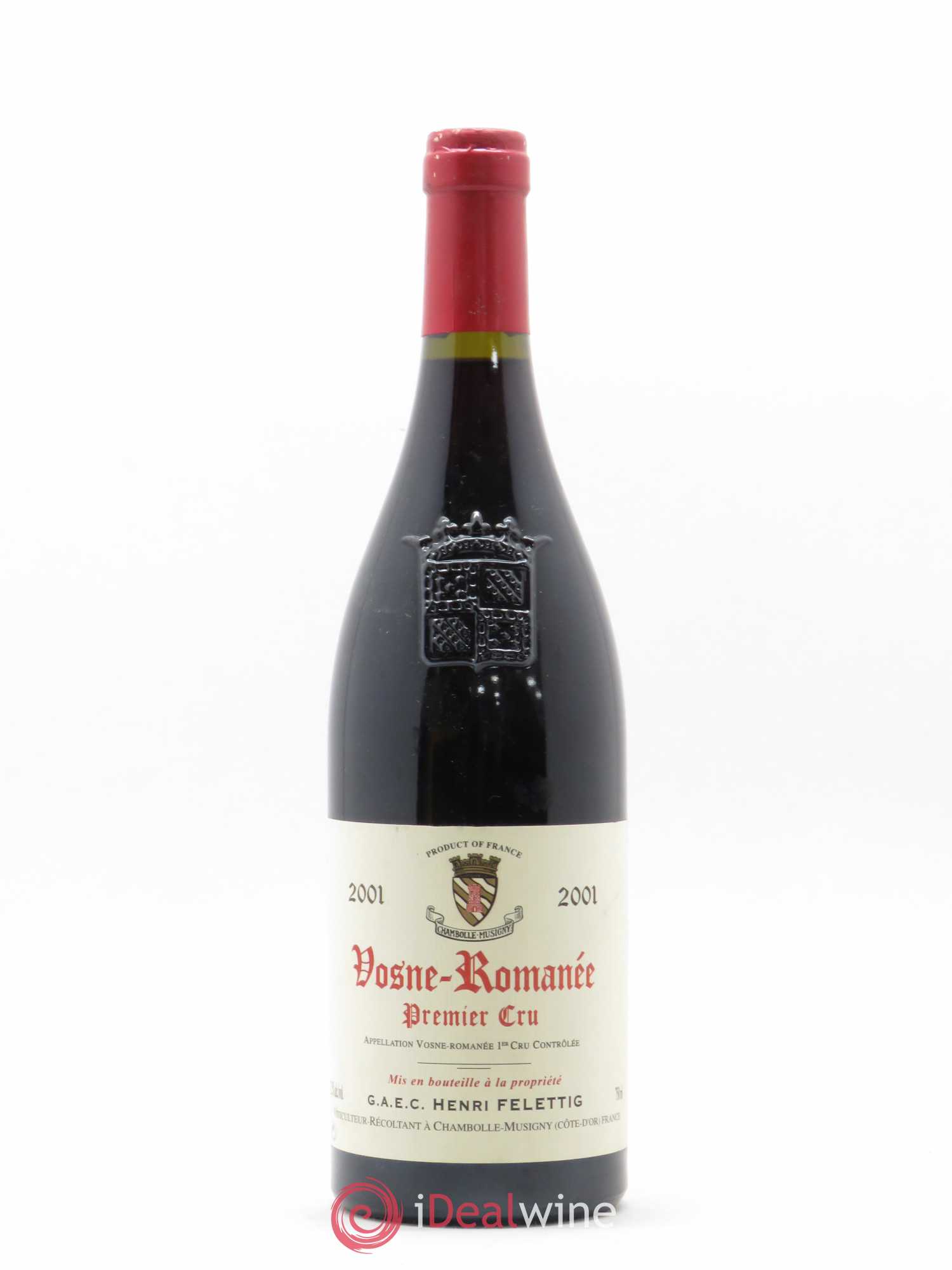 Vosne-Romanée 1er Cru Felettig 2001 - Lot de 1 bouteille - 0