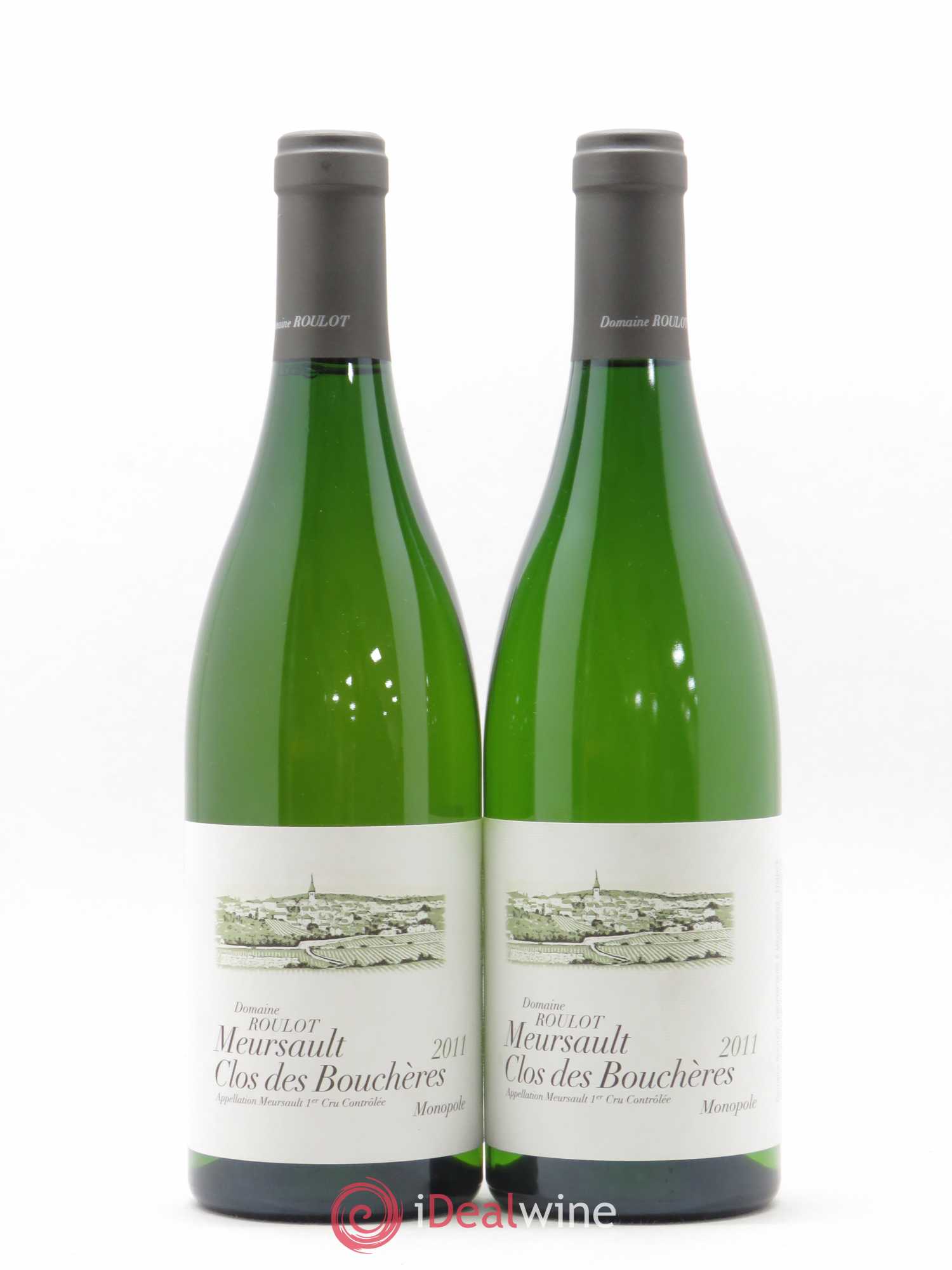 Meursault 1er Cru Clos des Bouchères Roulot (Domaine) 2011 - Lot de 2 bouteilles - 0