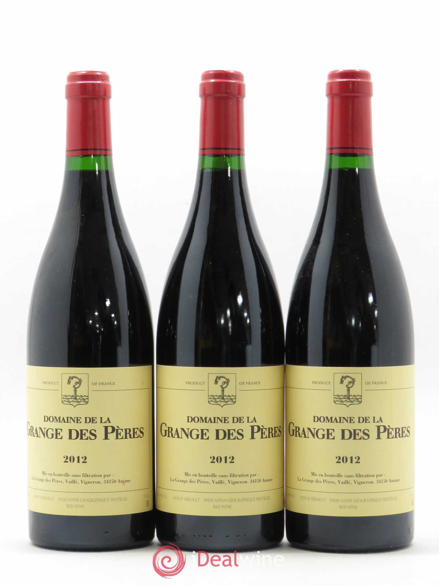 Pays d'Hérault Grange des Pères Laurent Vaillé 2012 - Lot de 6 bouteilles - 2