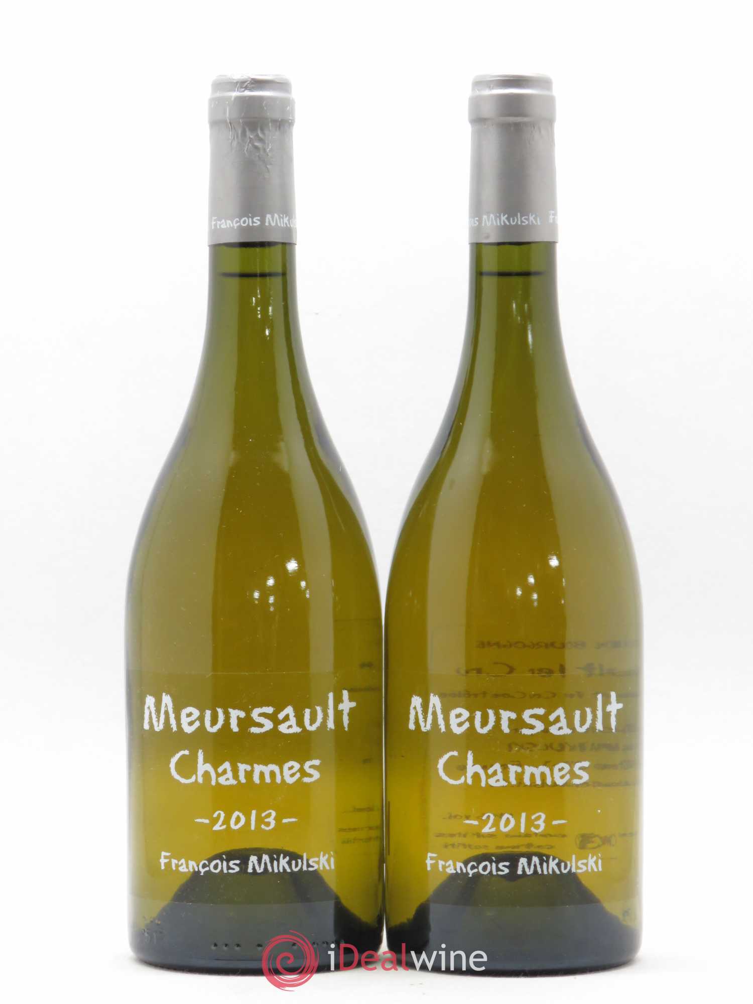 Meursault 1er Cru Charmes François Mikulski 2013 - Lot de 2 bouteilles - 0