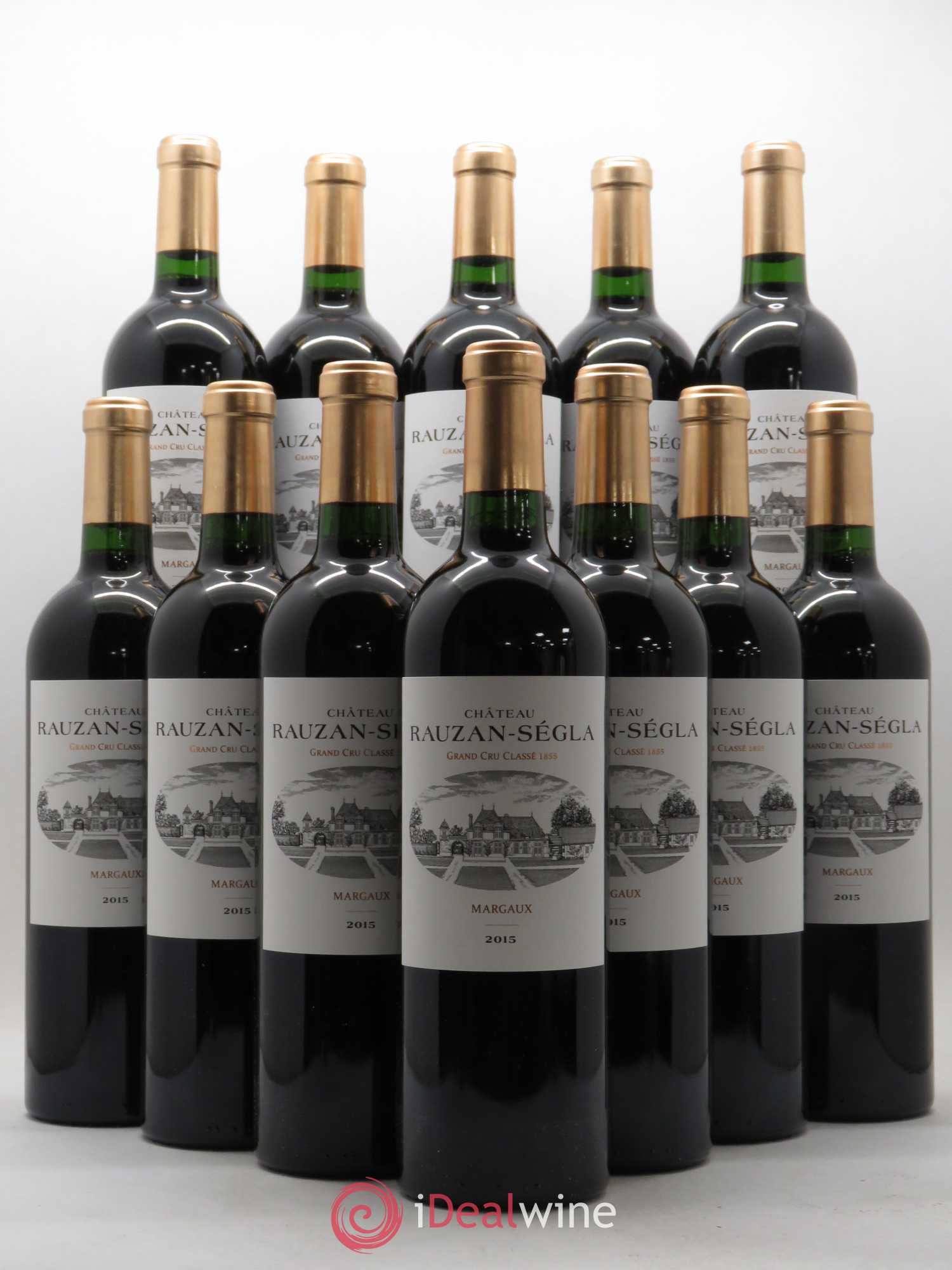 Château Rauzan Ségla Grand Cru Classé 2015 - Lot de 12 bouteilles - 0