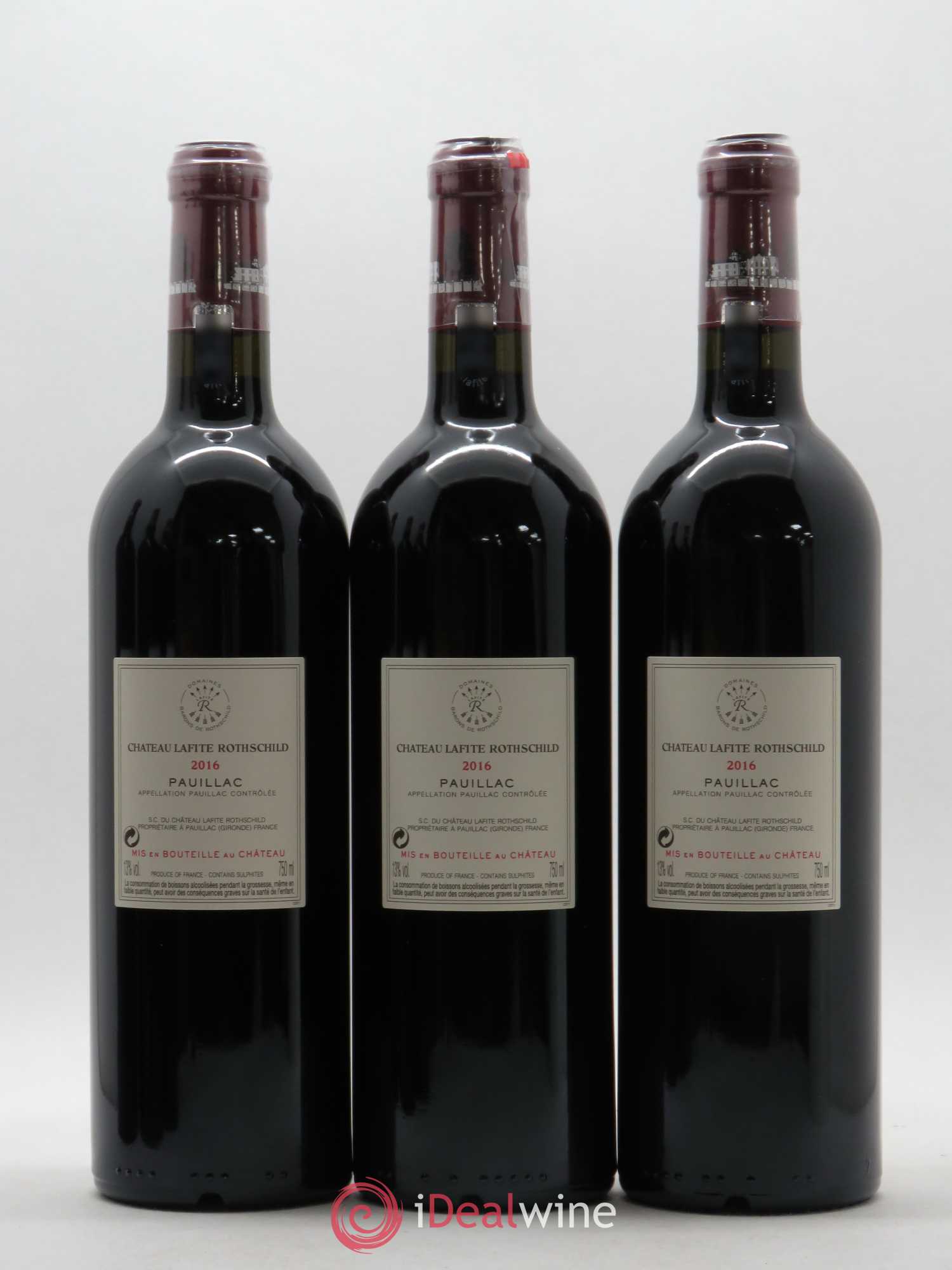 Château Lafite Rothschild 1er Grand Cru Classé 2016 - Lot de 6 bouteilles - 2