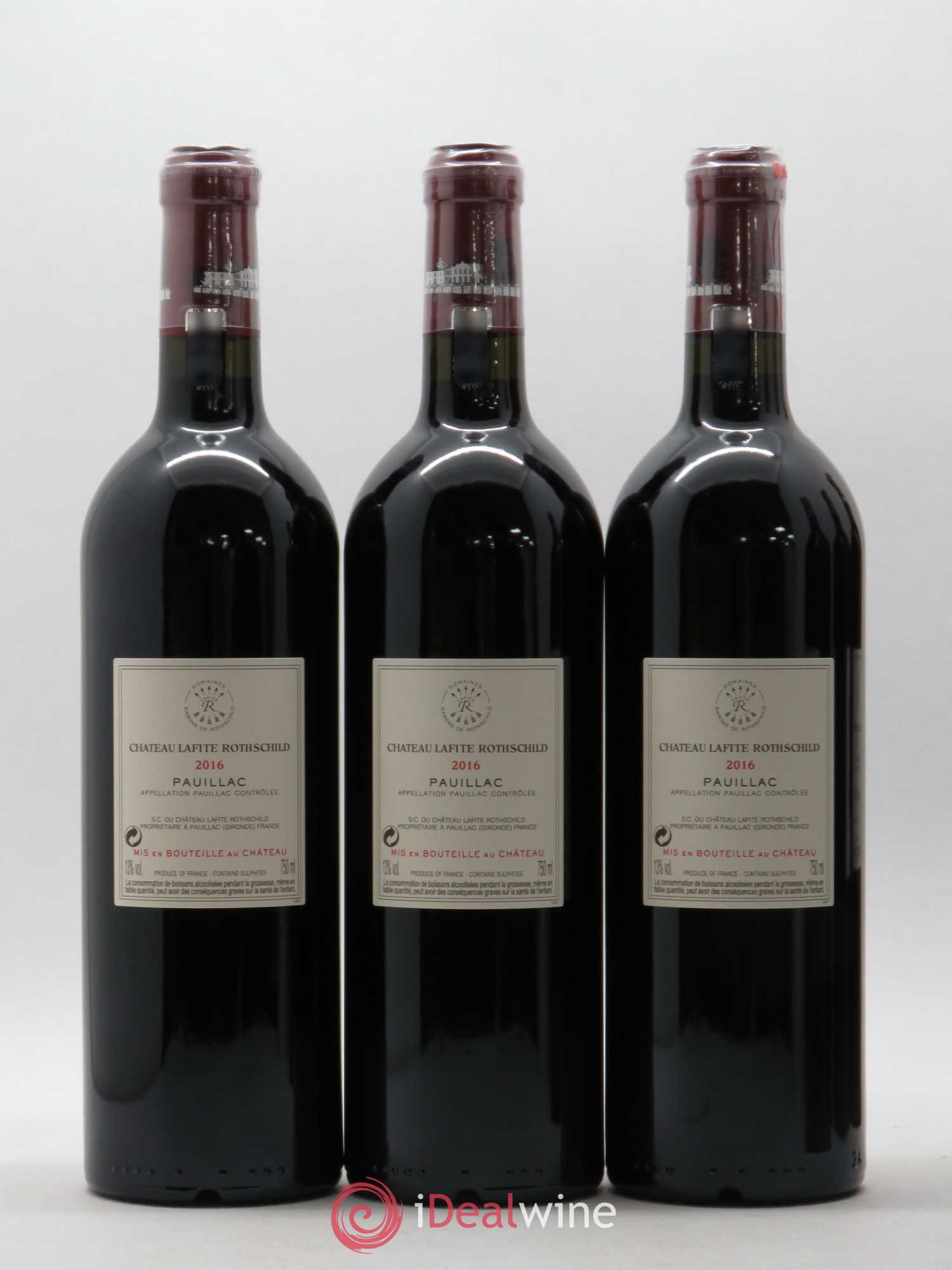 Château Lafite Rothschild 1er Grand Cru Classé 2016 - Lot de 6 bouteilles - 4