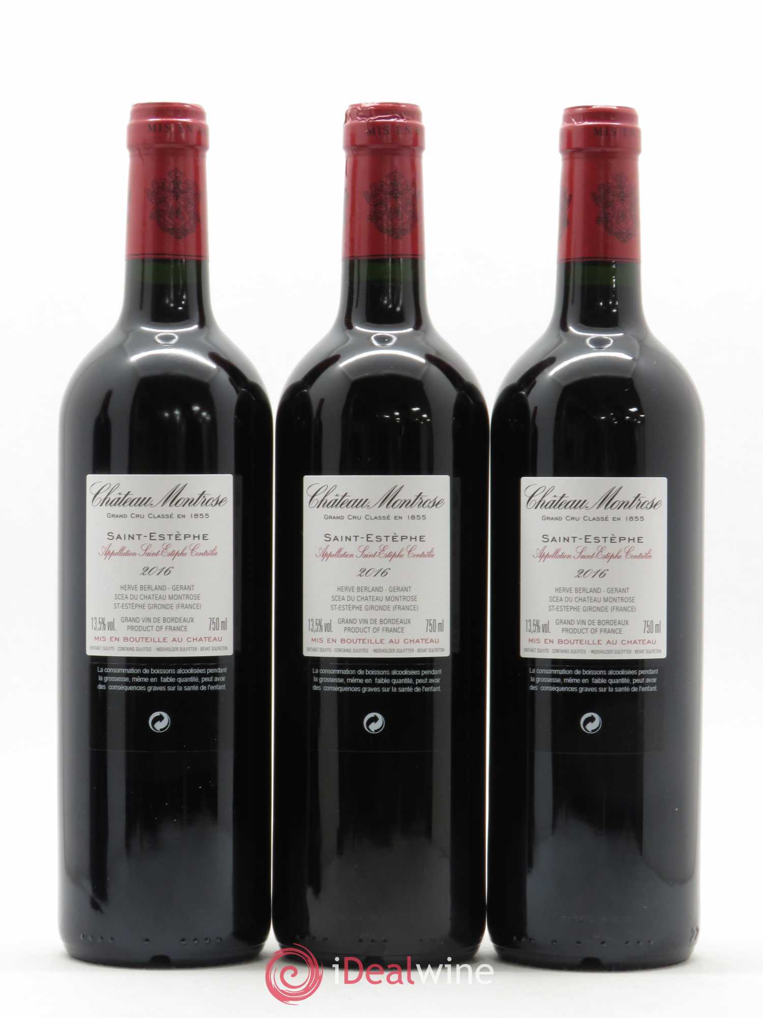 Château Montrose 2ème Grand Cru Classé 2016 - Lot de 6 bouteilles - 4