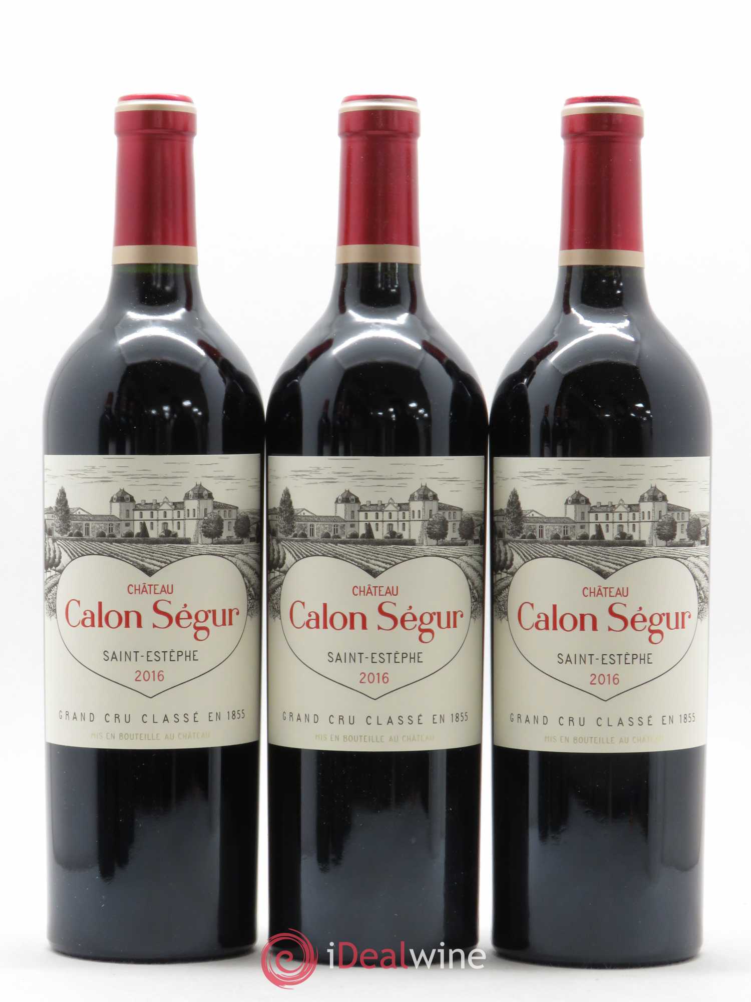 Château Calon Ségur 3ème Grand Cru Classé 2016 - Lot de 6 bouteilles - 1