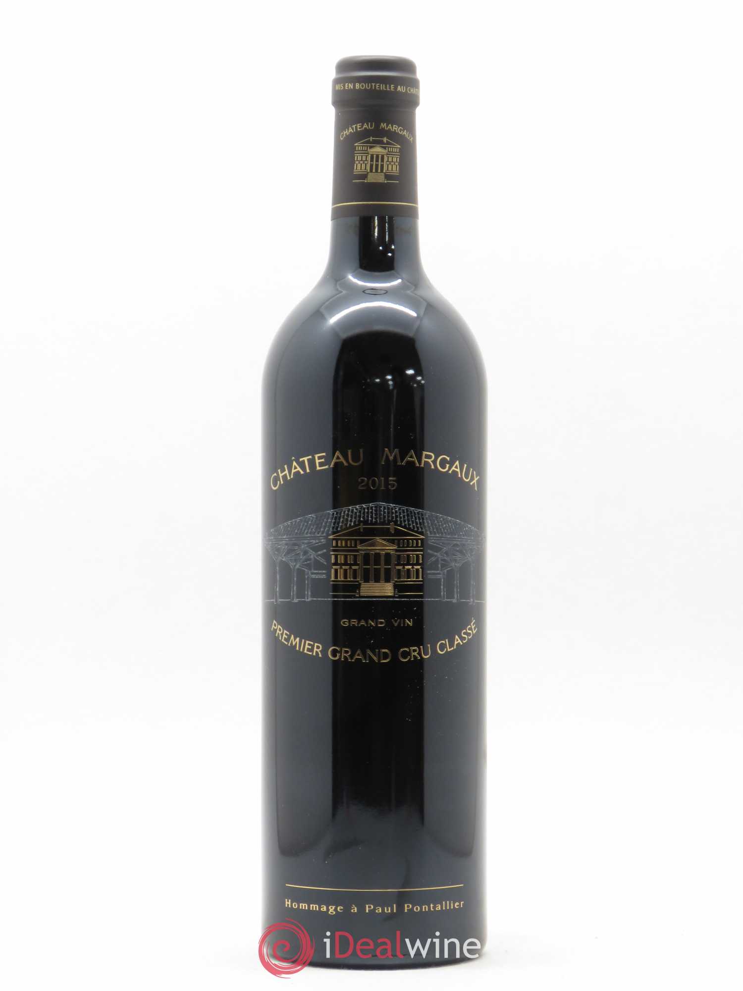 Château Margaux 1er Grand Cru Classé 2015 - Lot de 1 bouteille - 0