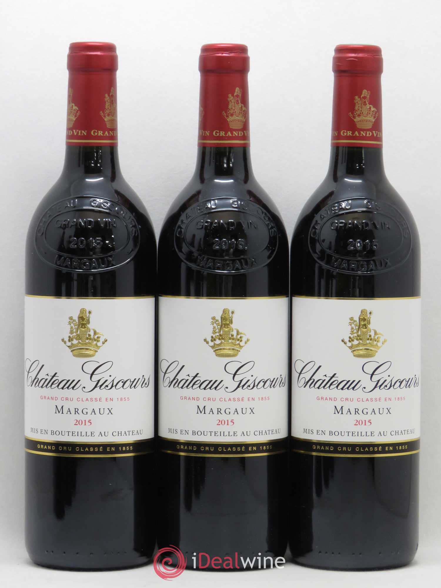 Château Giscours 3ème Grand Cru Classé 2015 - Lot de 6 bouteilles - 1