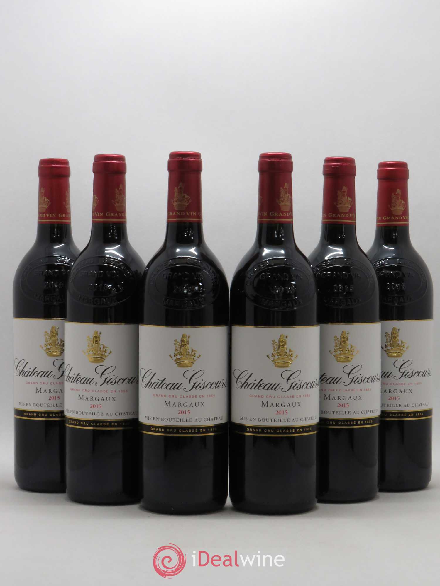 Château Giscours 3ème Grand Cru Classé 2015 - Lot de 6 bouteilles - 0