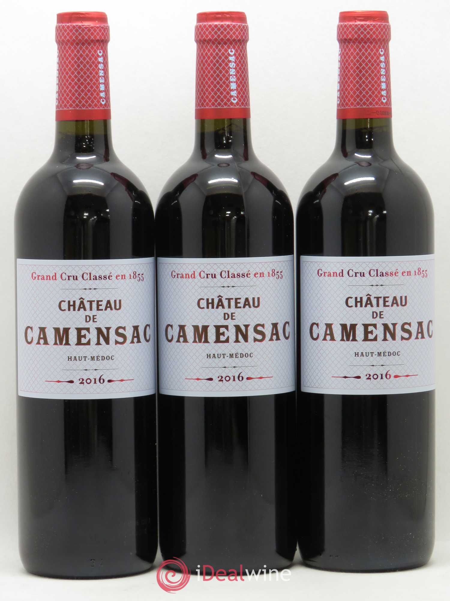 Château Camensac 5ème Grand Cru Classé 2016 - Lot de 6 bouteilles - 2