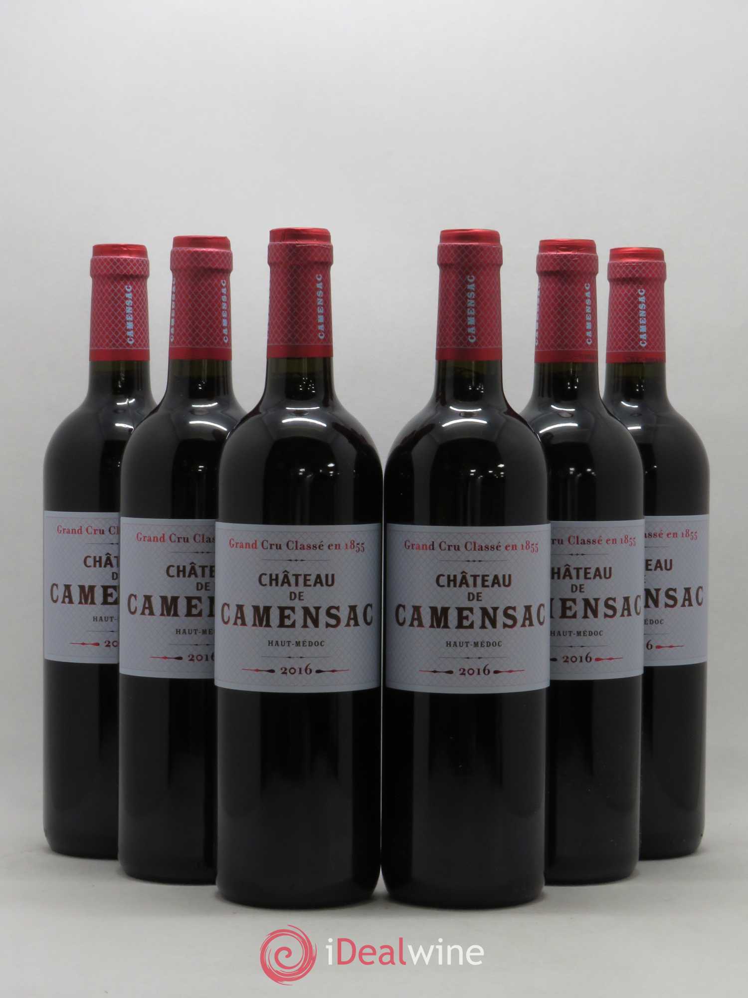 Château Camensac 5ème Grand Cru Classé 2016 - Lot de 6 bouteilles - 0