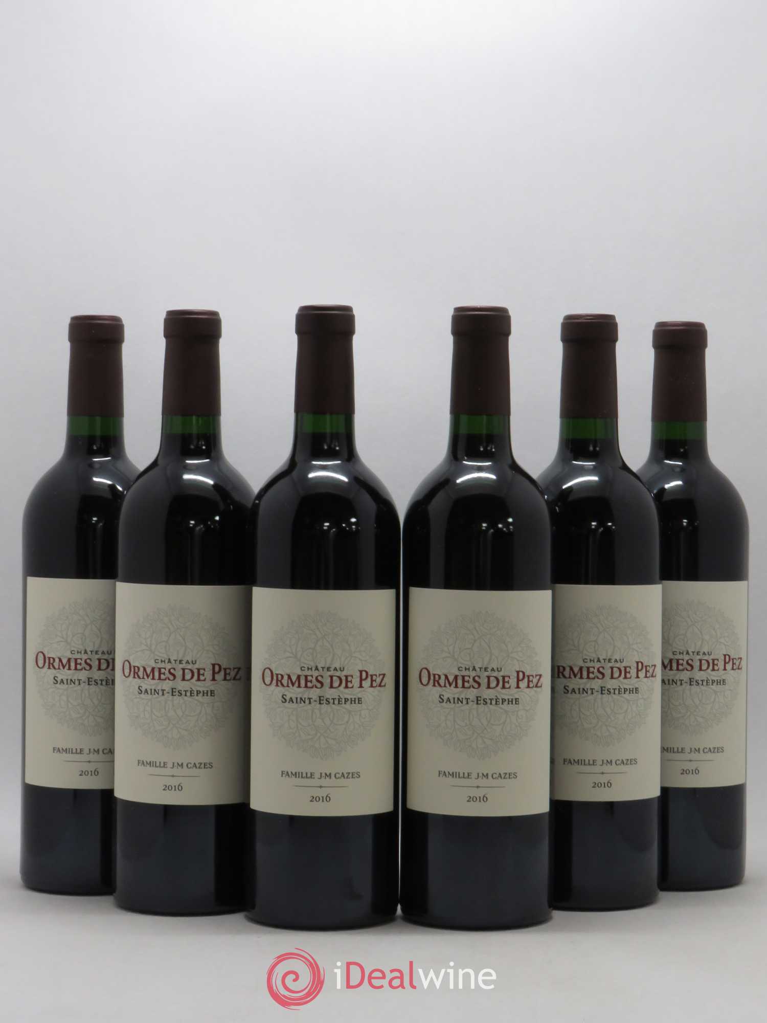 Château les Ormes de Pez 2016 - Lot de 6 bouteilles - 0