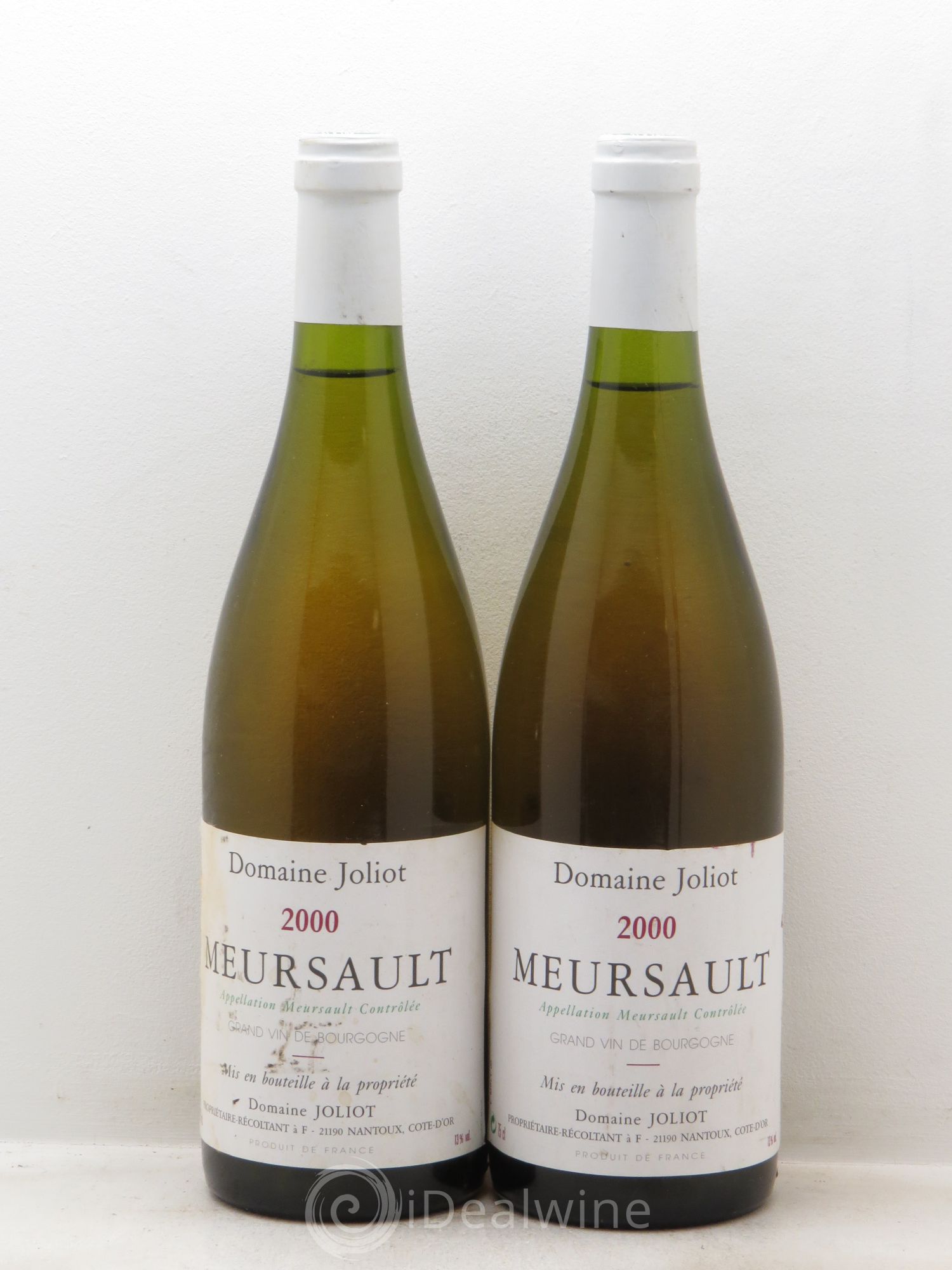 Meursault Domaine Joliot 2000 - Posten von 2 Flaschen - 0
