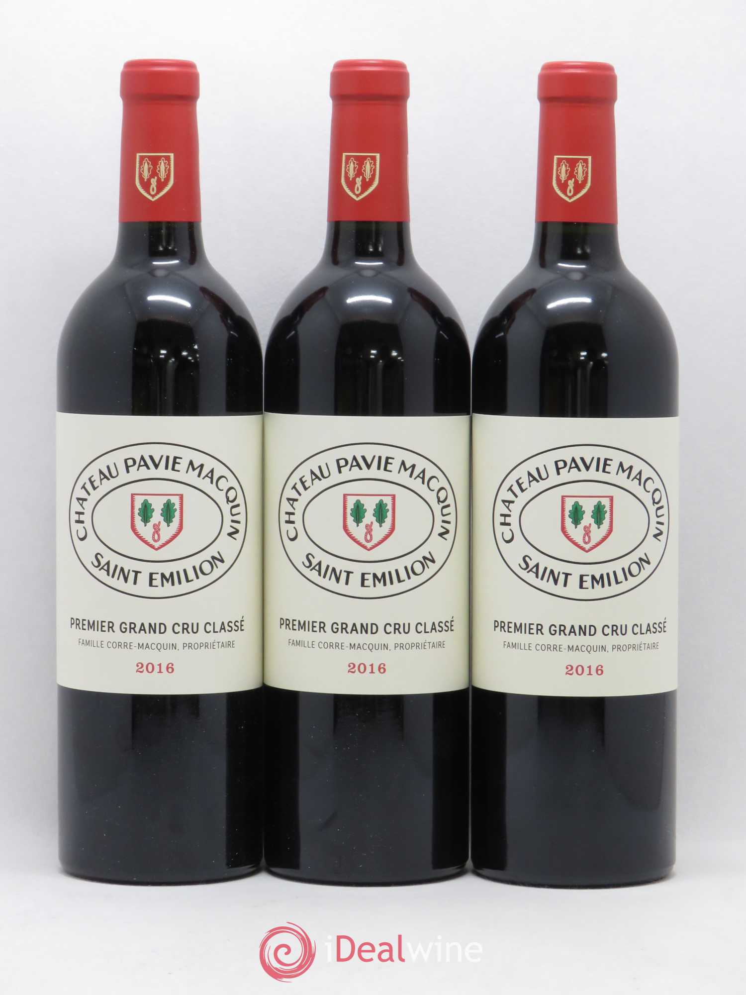 Château Pavie Macquin 1er Grand Cru Classé B 2016 - Lot de 6 bouteilles - 1