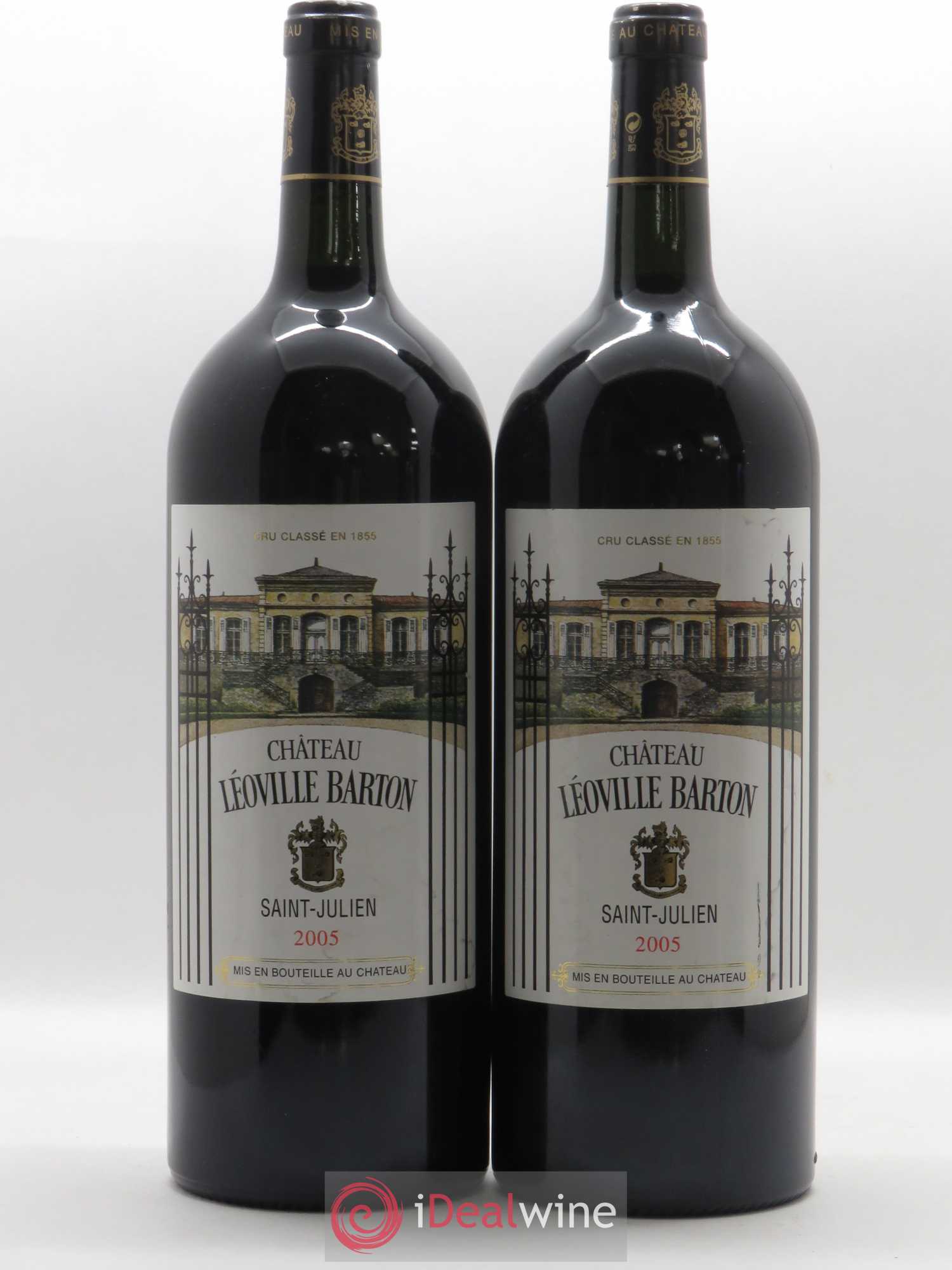 Château Léoville Barton 2ème Grand Cru Classé 2005 - Lot de 2 magnums - 0